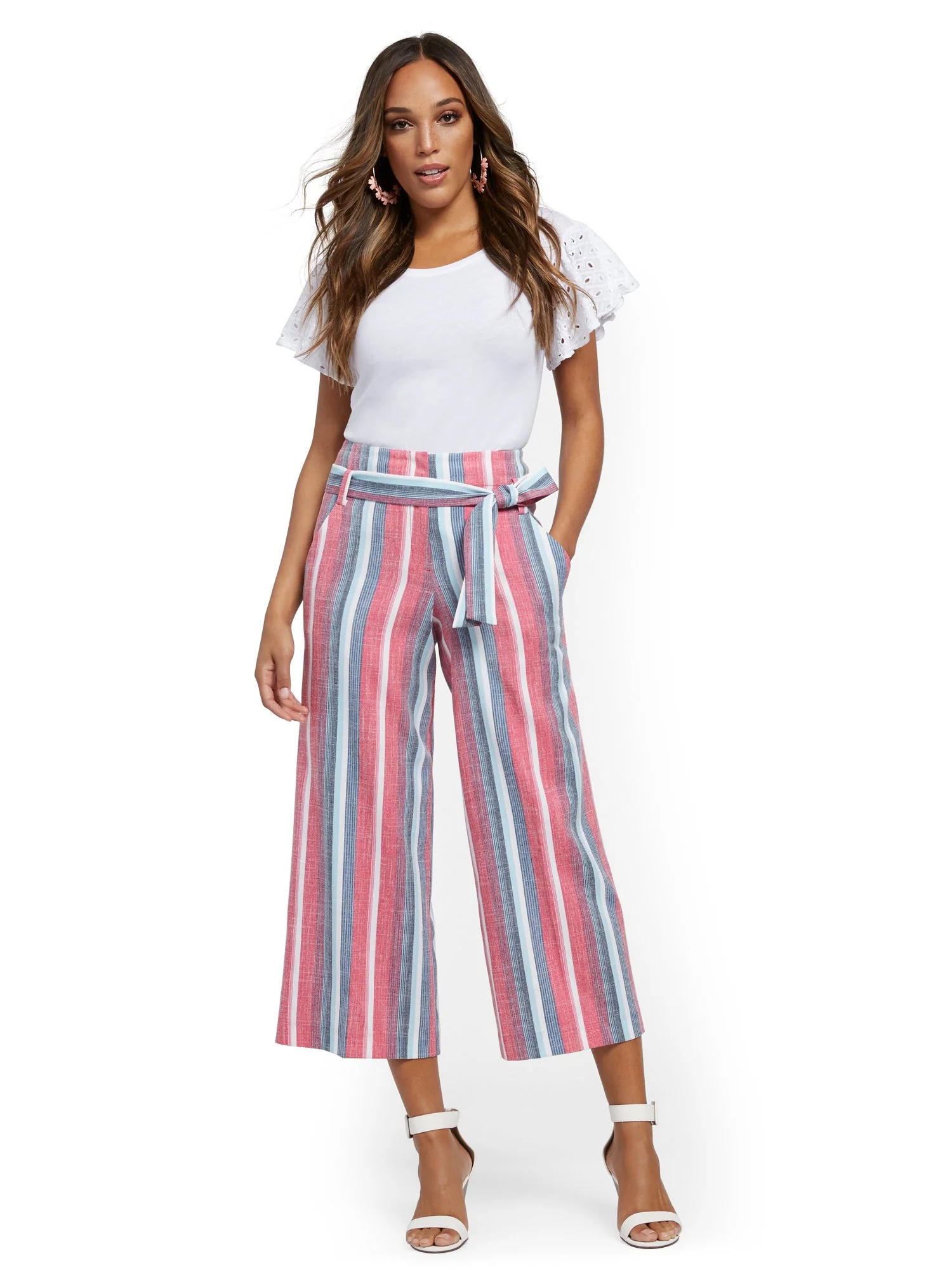 Madie Wide-Leg Capri Pant - 7th Avenue - Image 4