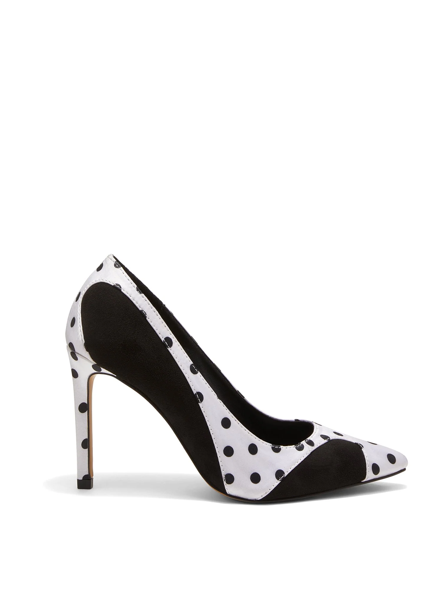 Madison Pump - Colorblock Polka-Dot - Image 3