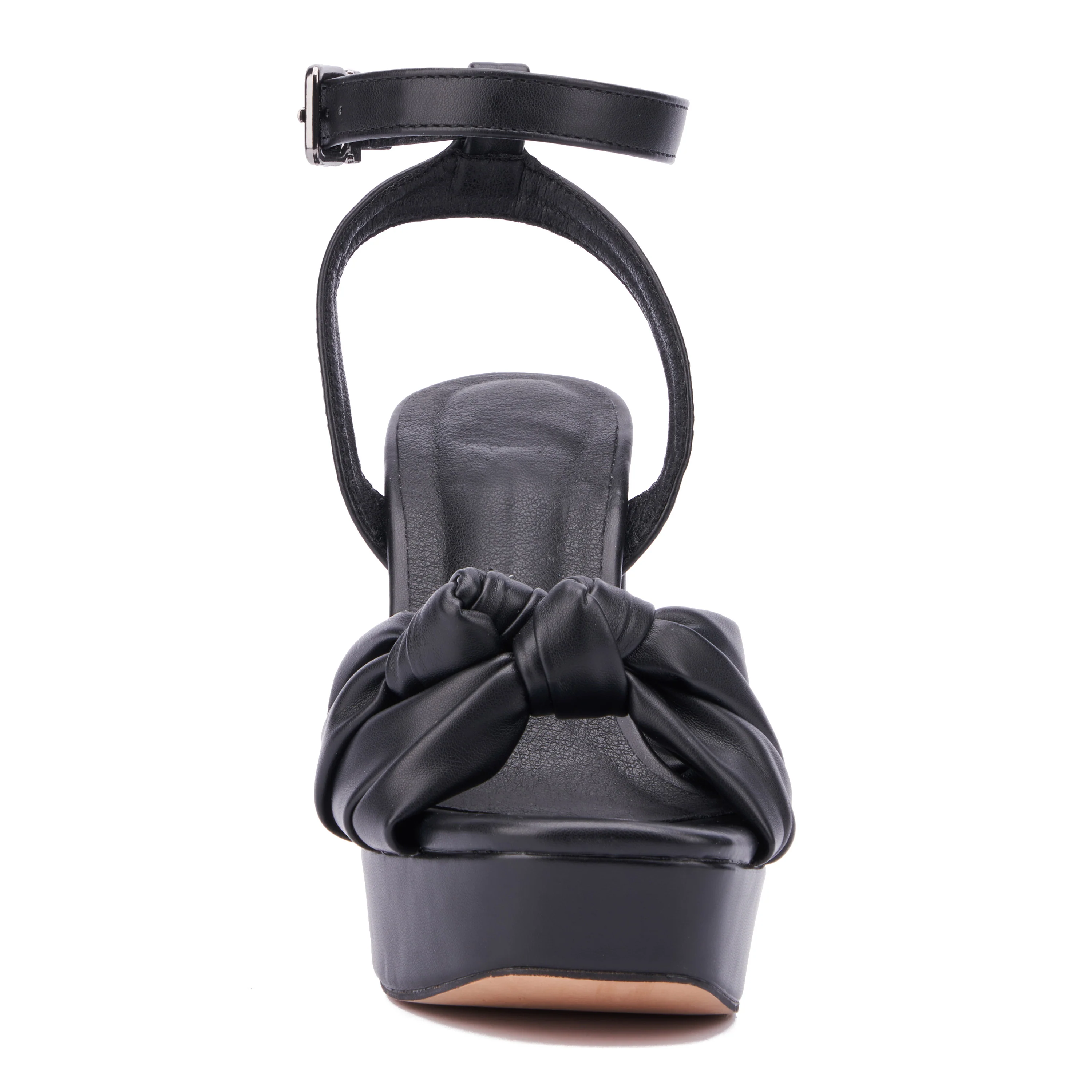 Mai Knotted Platform Block Heel - Image 4