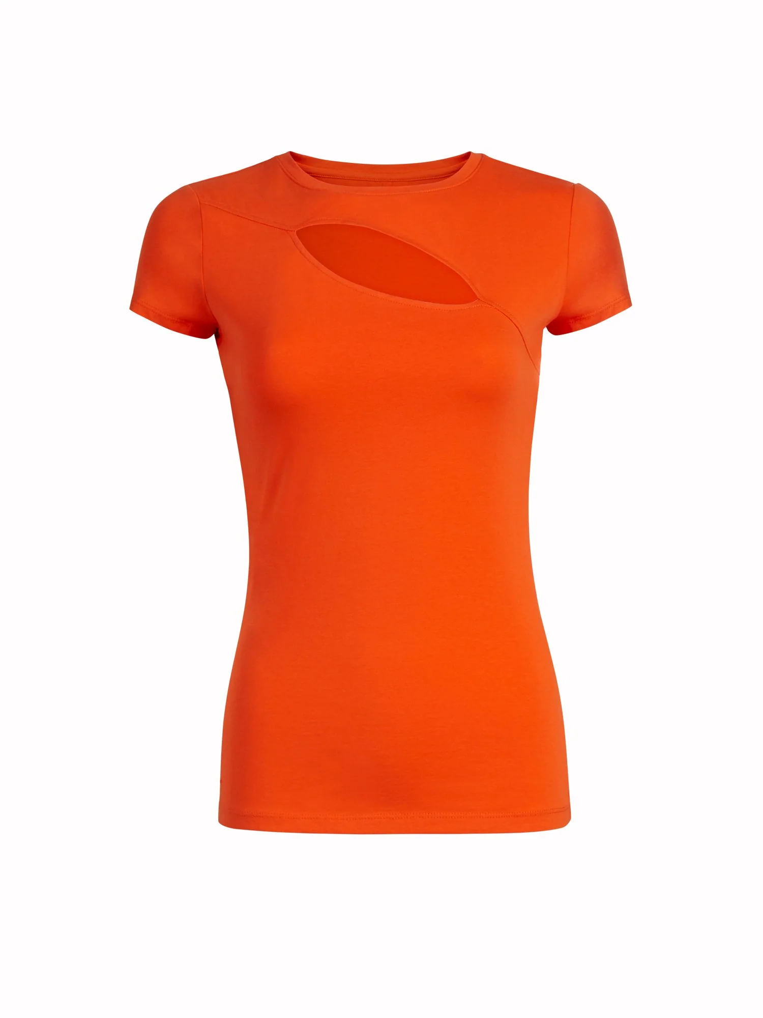 Manhattan Asymmetrical Cutout Tee - Image 12