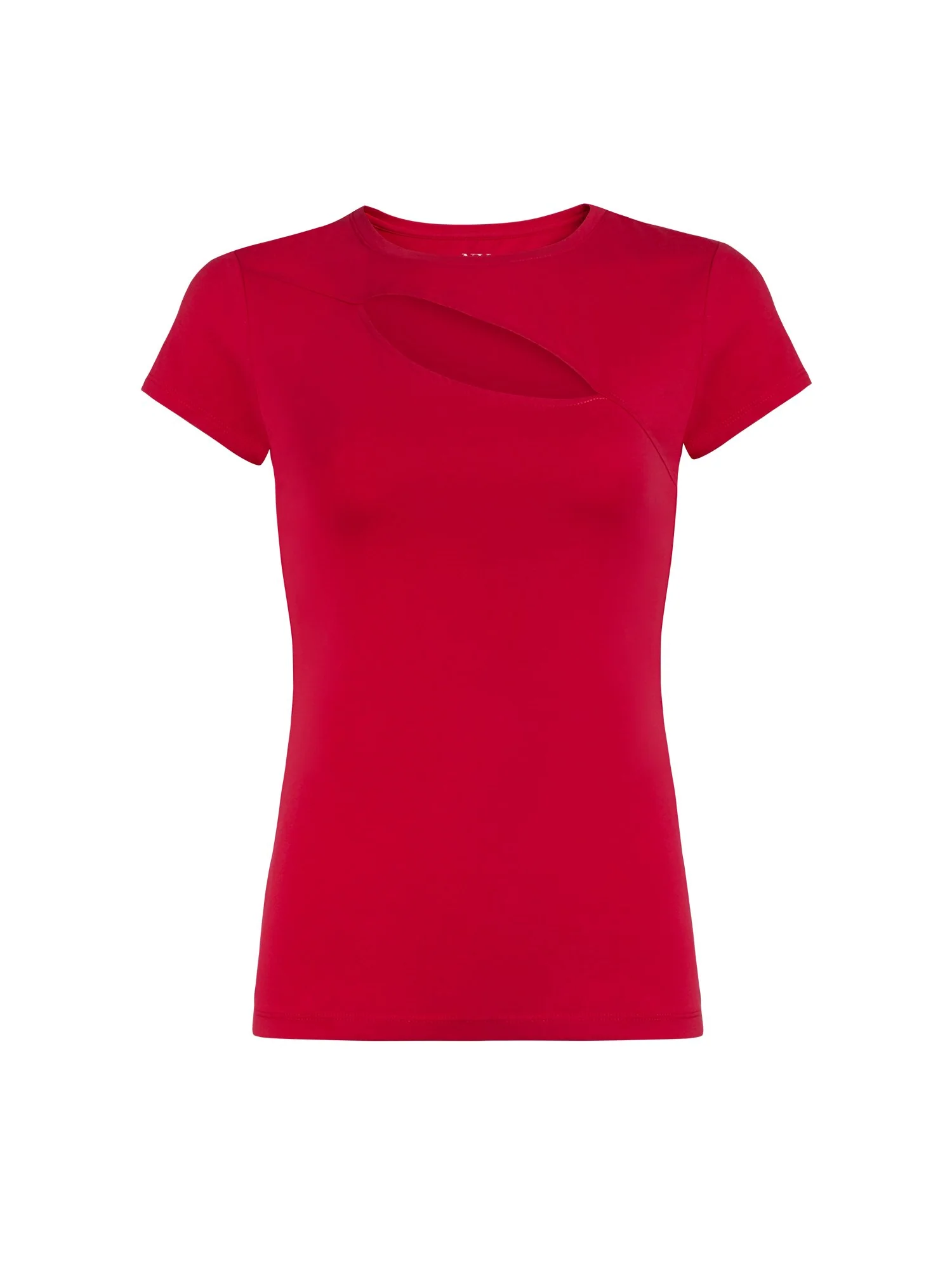 Manhattan Asymmetrical Cutout Tee - Image 6