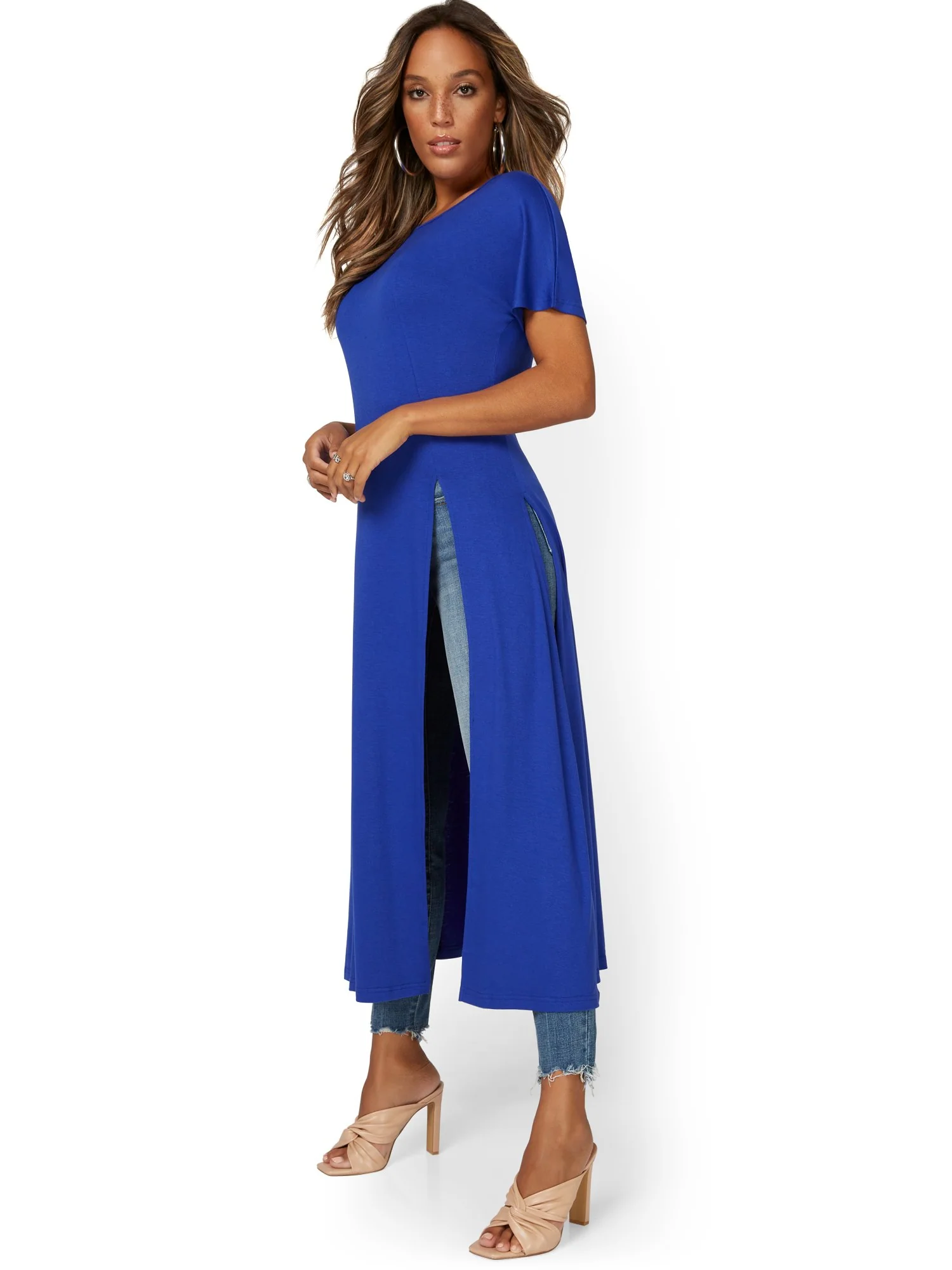 Maxi Slit Knit Top - Image 7