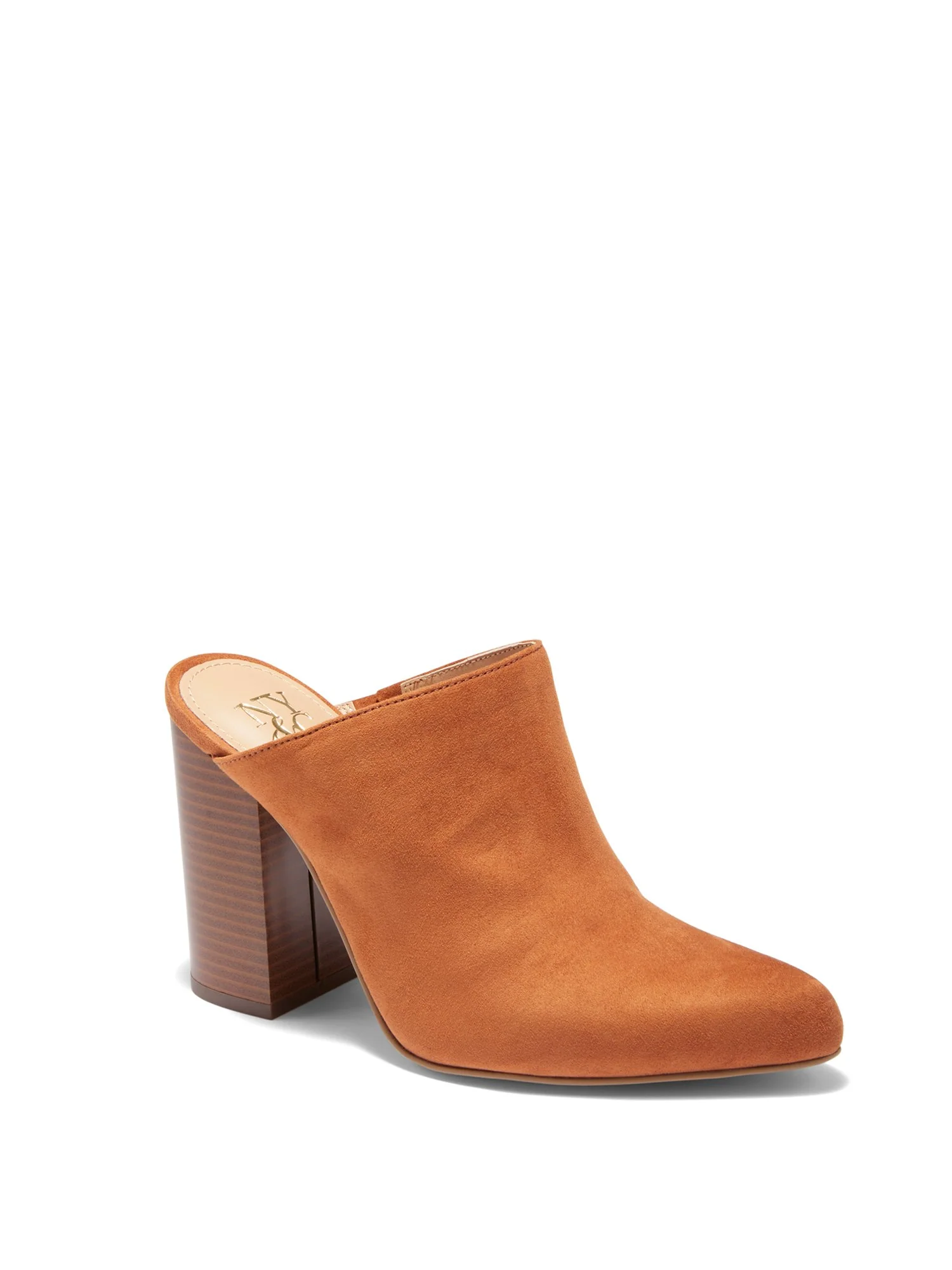 Maya Stacked Block-Heel Mule - Image 4