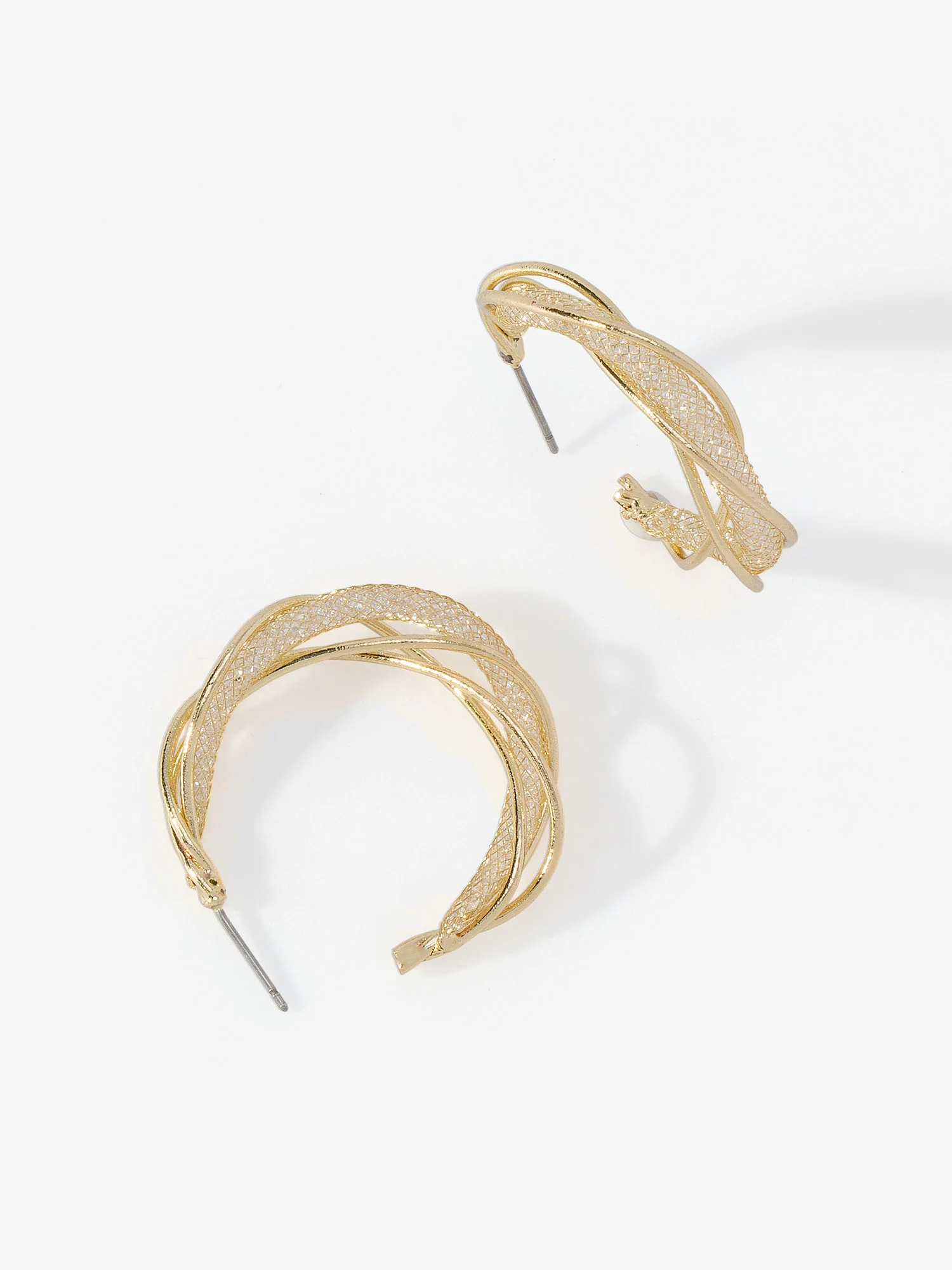 Mesh Wire Wrap Hoops