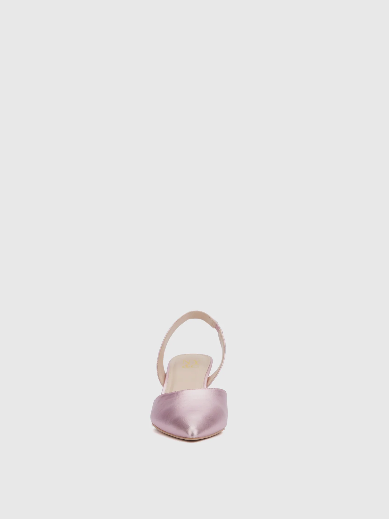 Metallic Kitten Heel Pump - Image 3