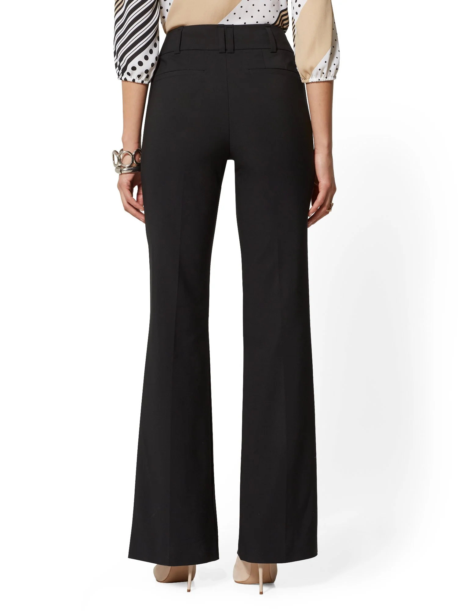 Mid-Rise Bootcut Pant - All-Season Stretch - 7th Avenue - Image 3