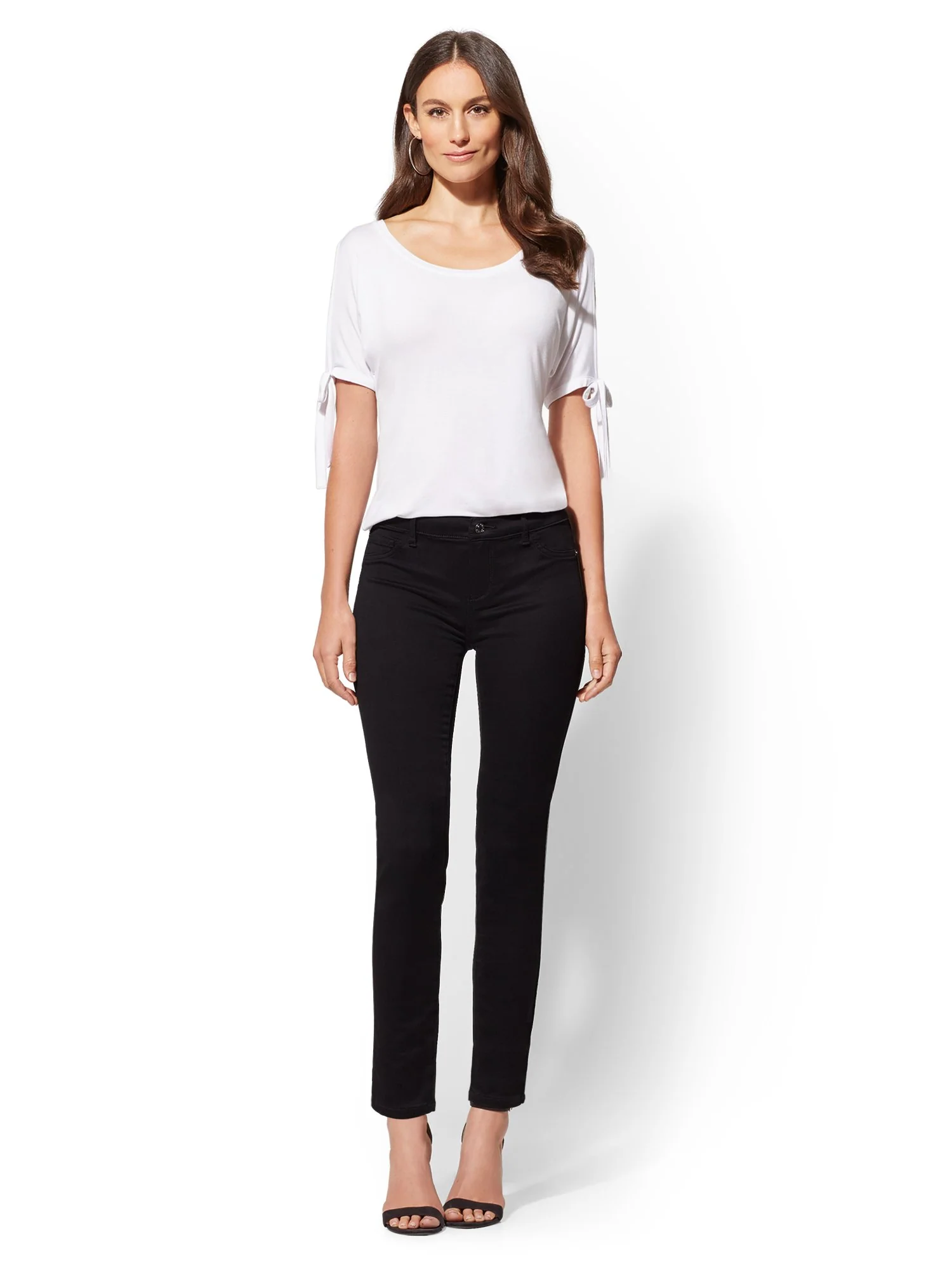 Mid-Rise Super-Skinny Jeans - Image 4