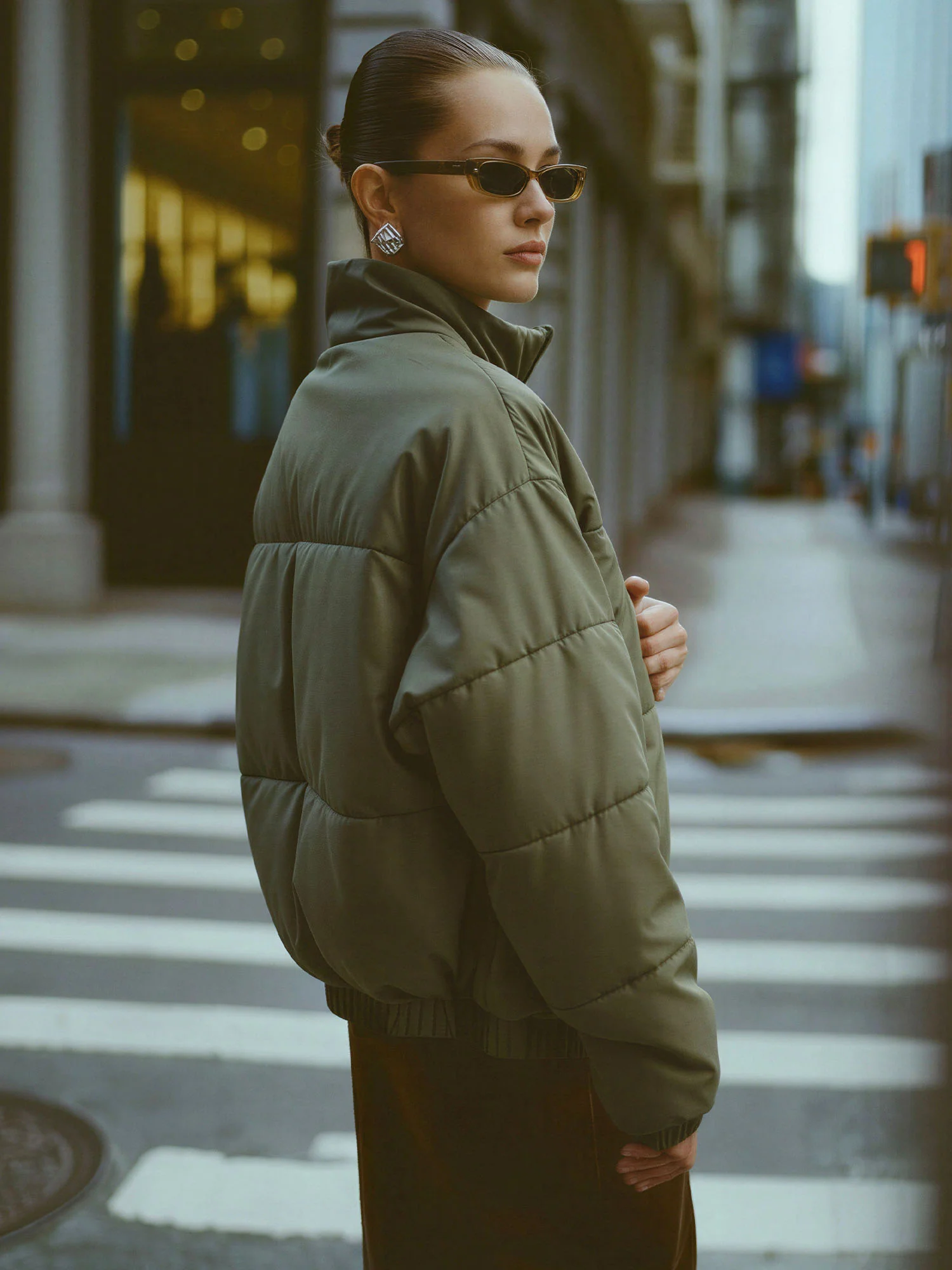 Millie Cropped Puffer Jacket