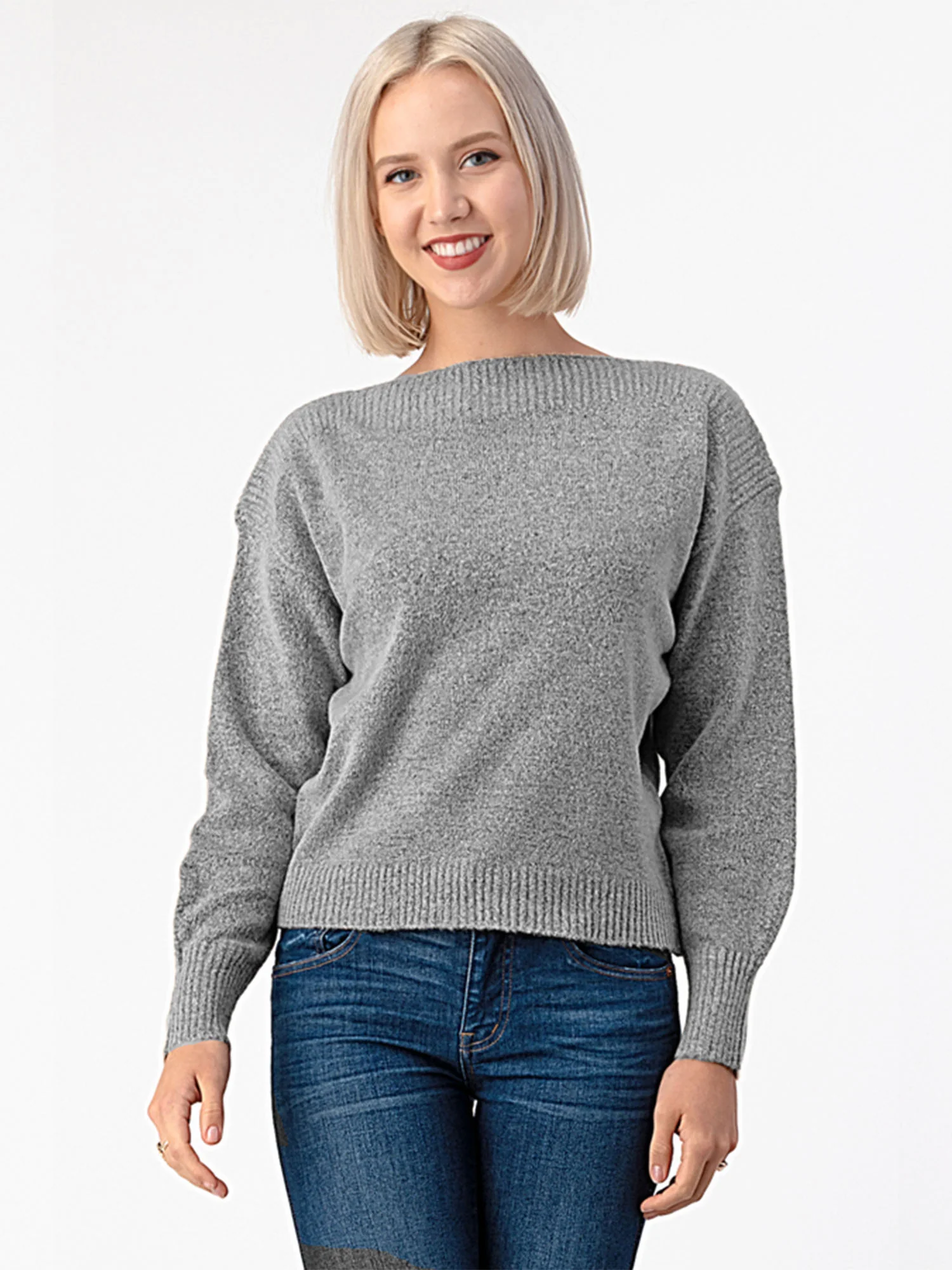 Boat Neck Sweater - Image 6