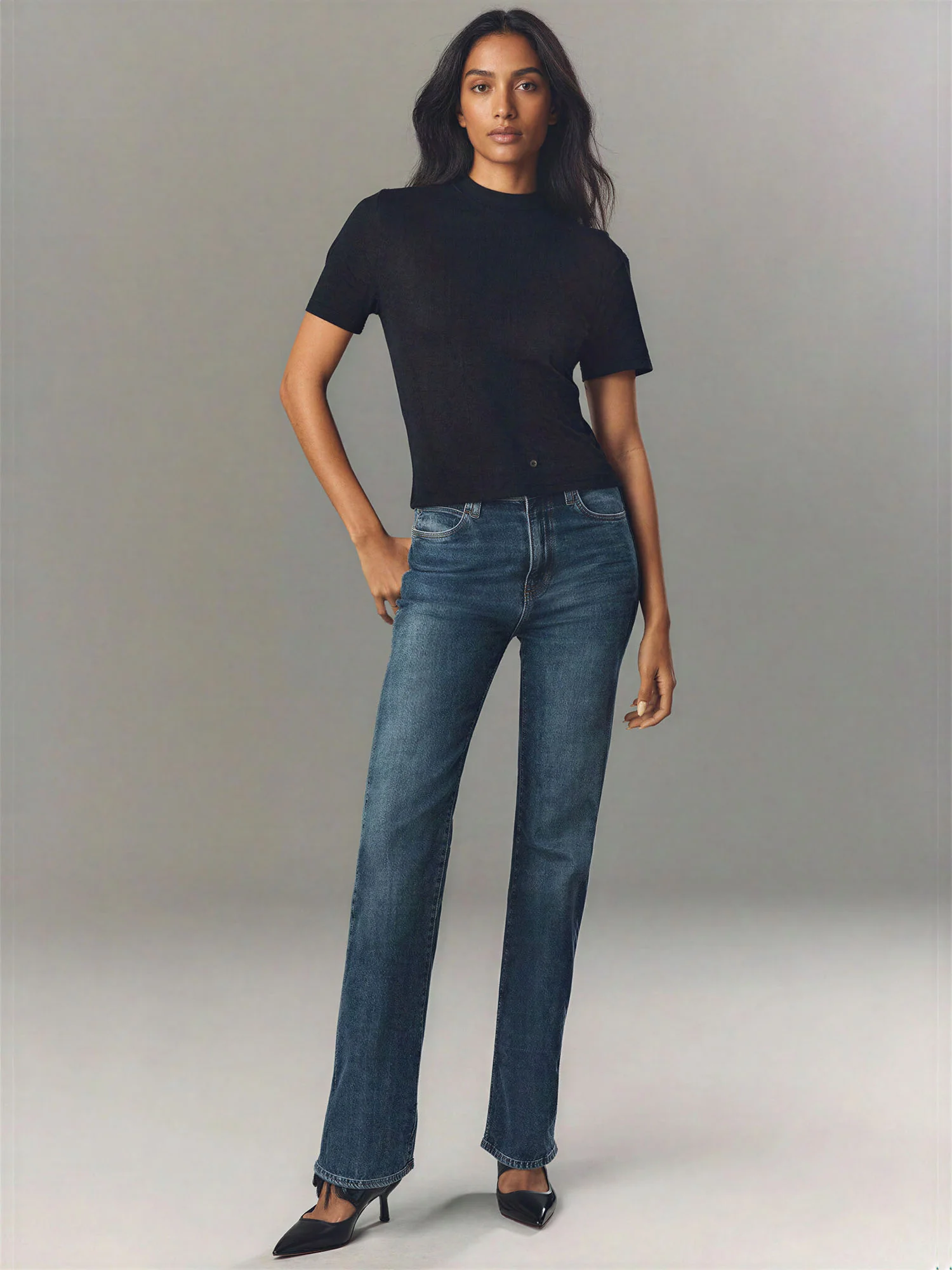 Mockneck Knit Top - Image 11