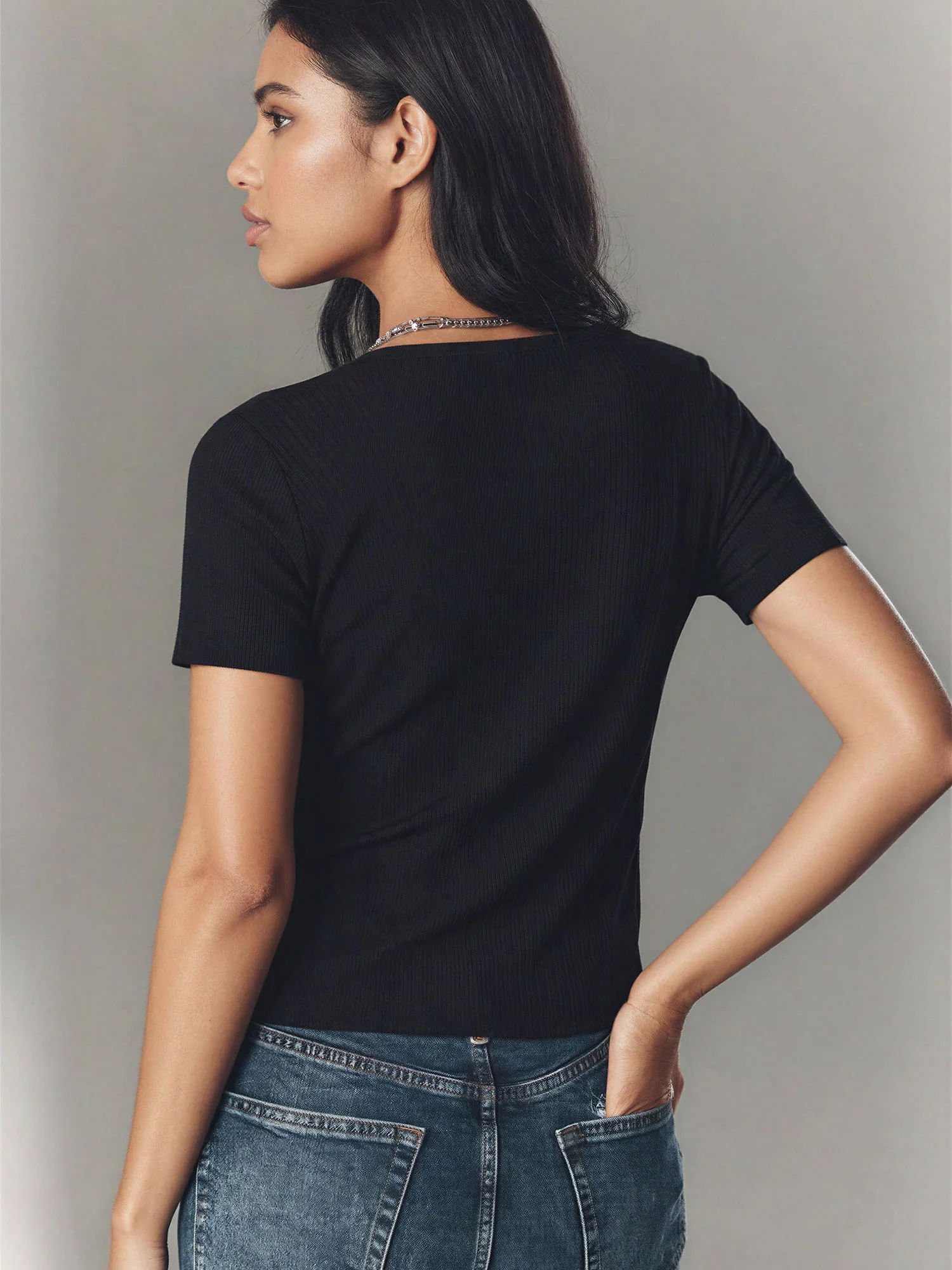 Mockneck Knit Top - Image 12
