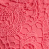 Jewel Neck Flared Lace Dress - Image 9