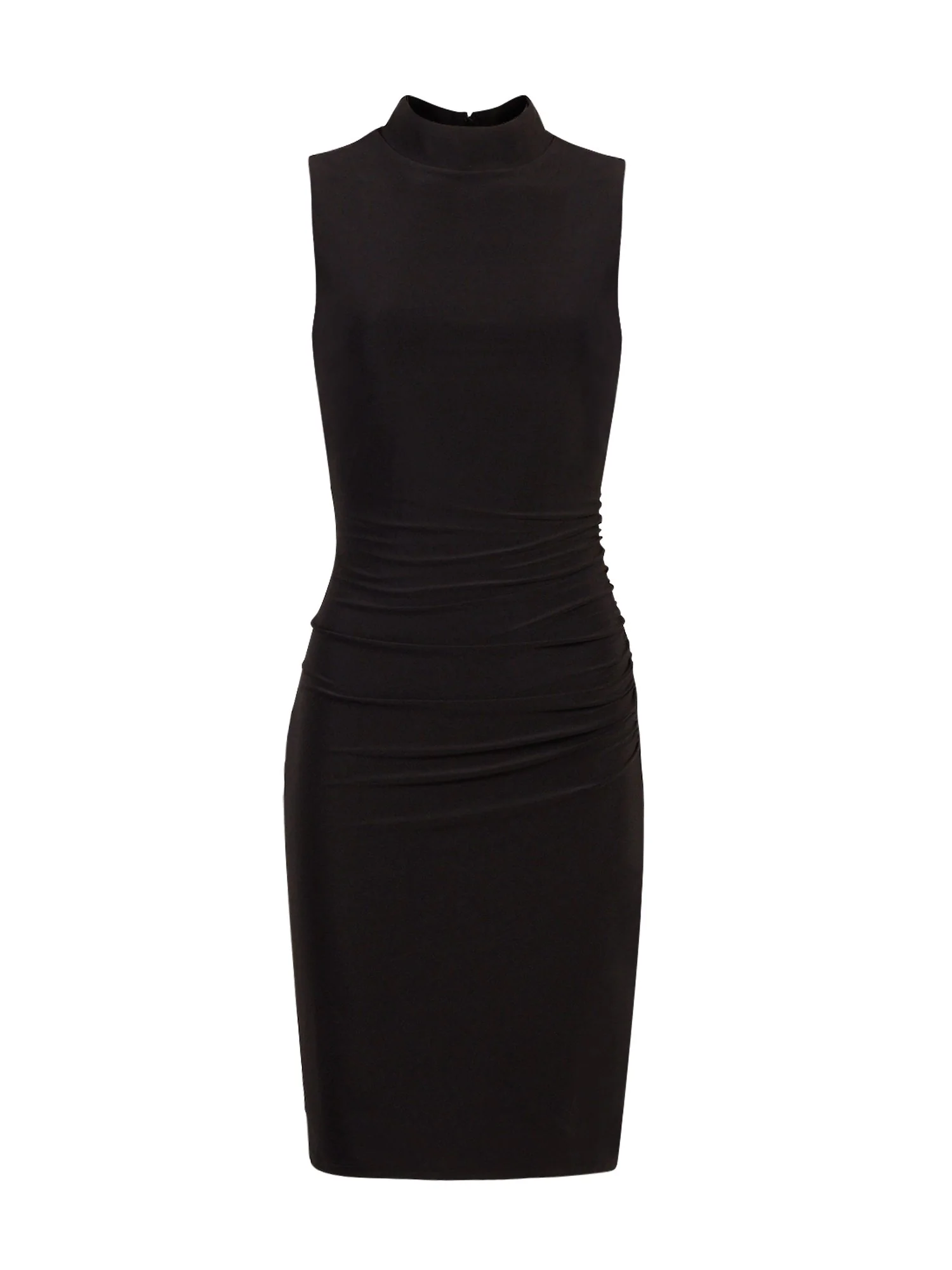 Mock-Neck Ruched Sheath Dress - Image 2