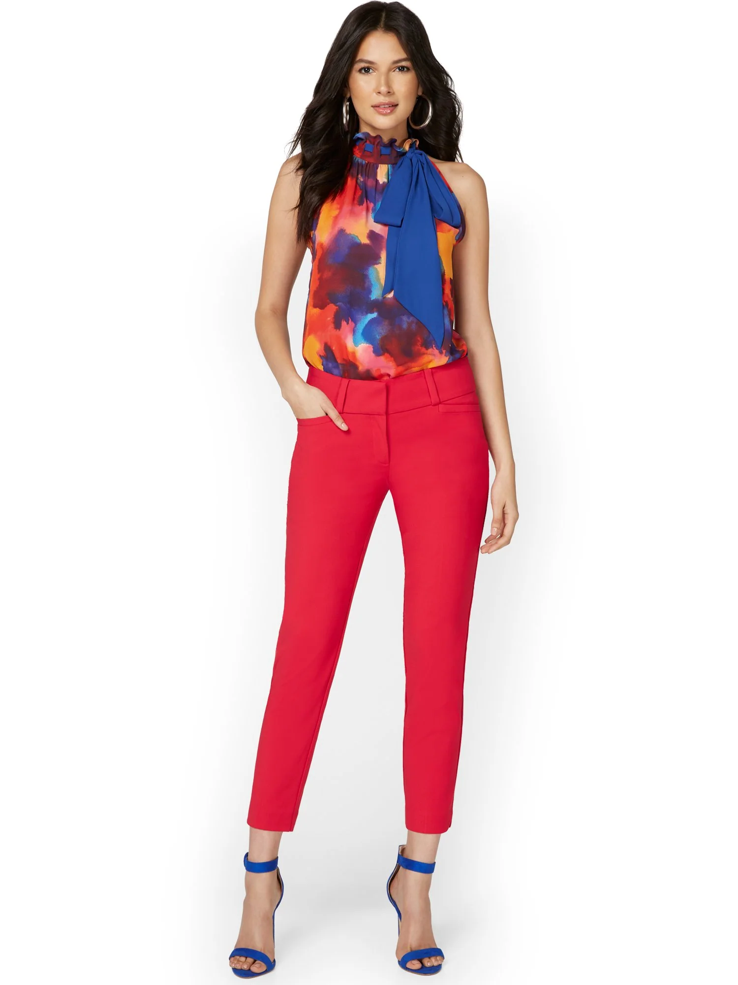 Modern Ankle Pant - All-Season Stretch - 7th Avenue - Image 22