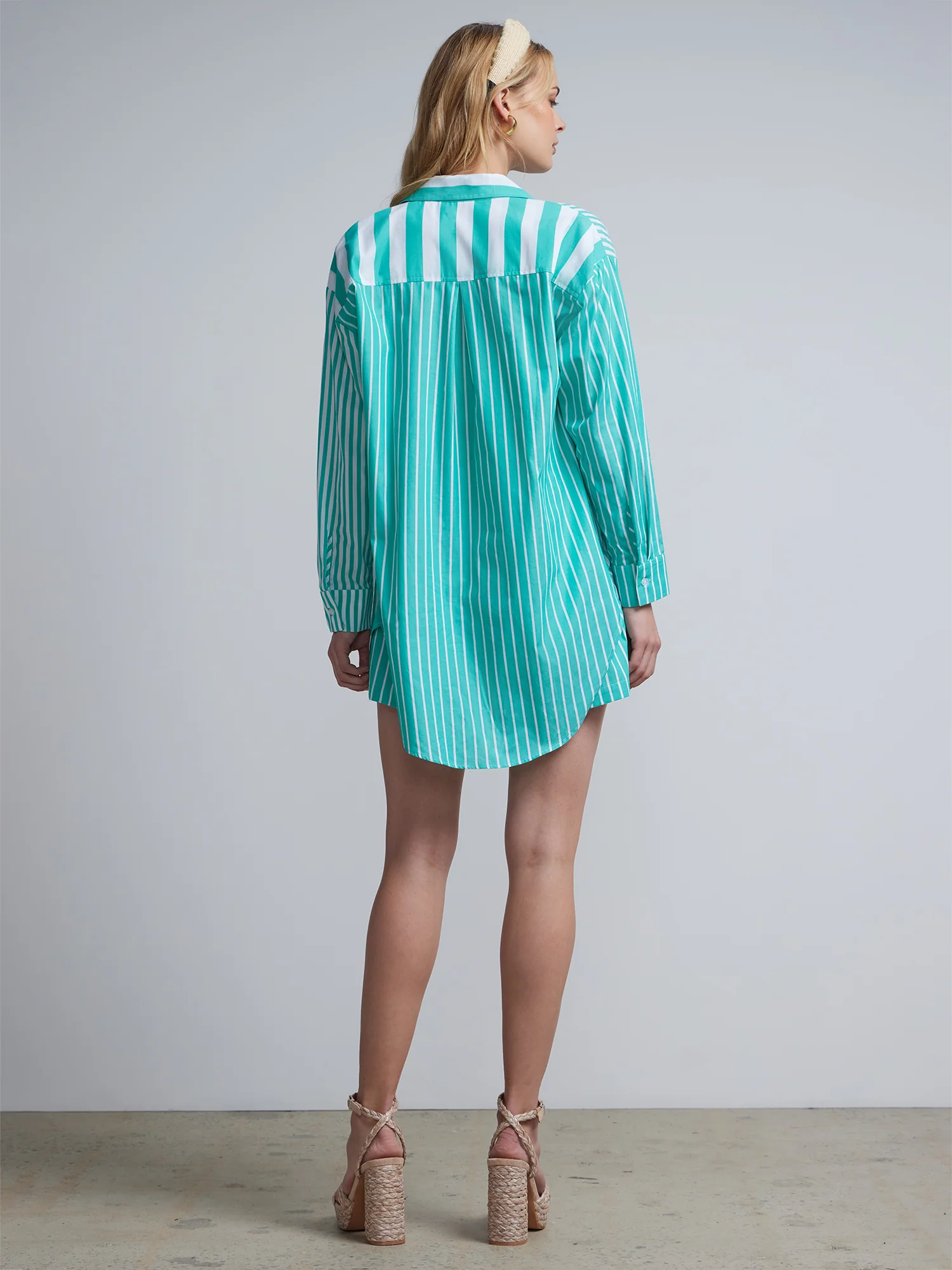 Multi-Stripe Button-Front Top - Image 3