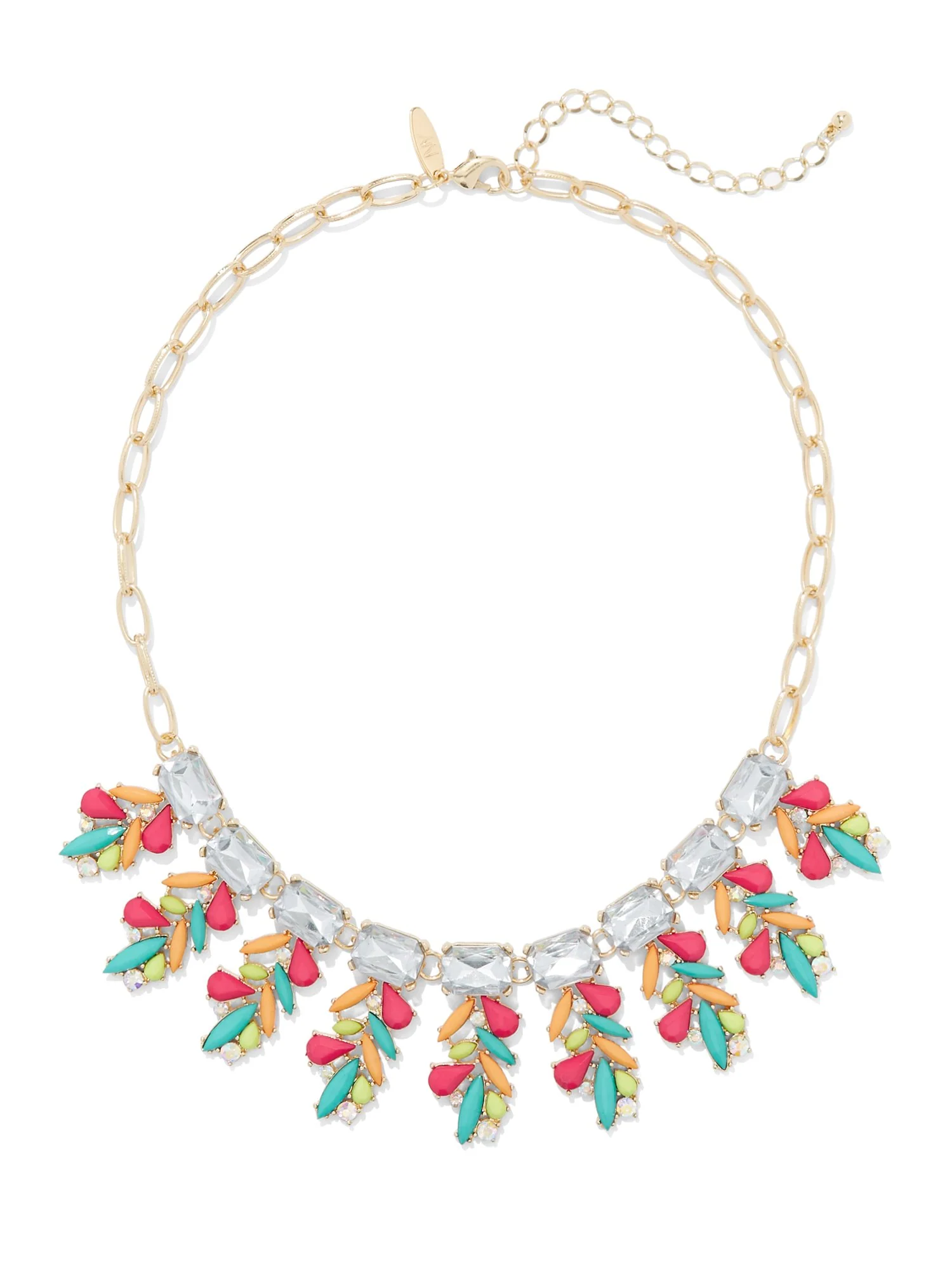 Multicolor Beaded Collar Necklace