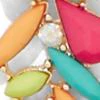 Multicolor Beaded Collar Necklace - Image 3