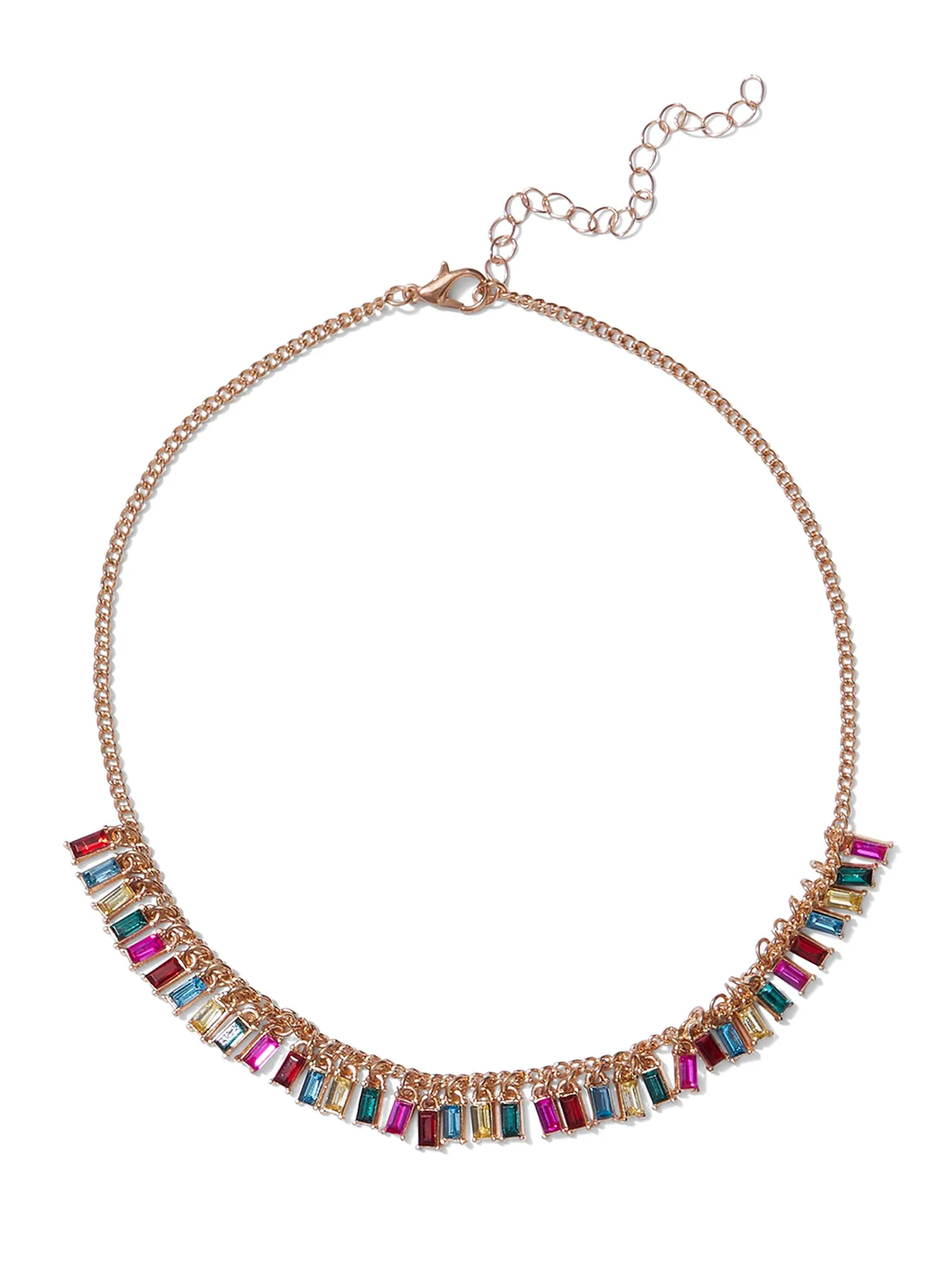Multicolor Gemstone Necklace