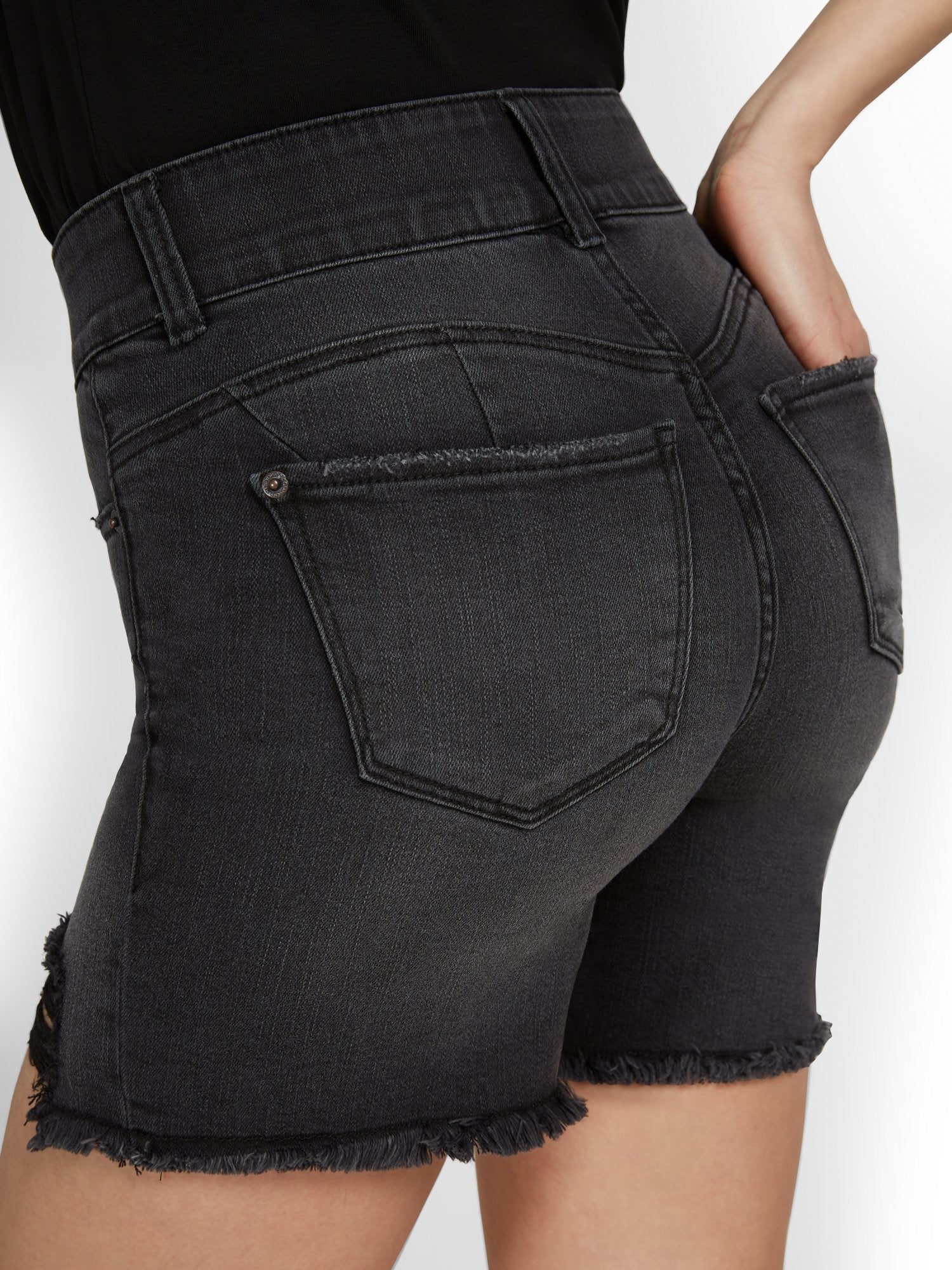 Mya Curvy High-Waisted Sculpting No-Gap 5-Inch Short - Image 6