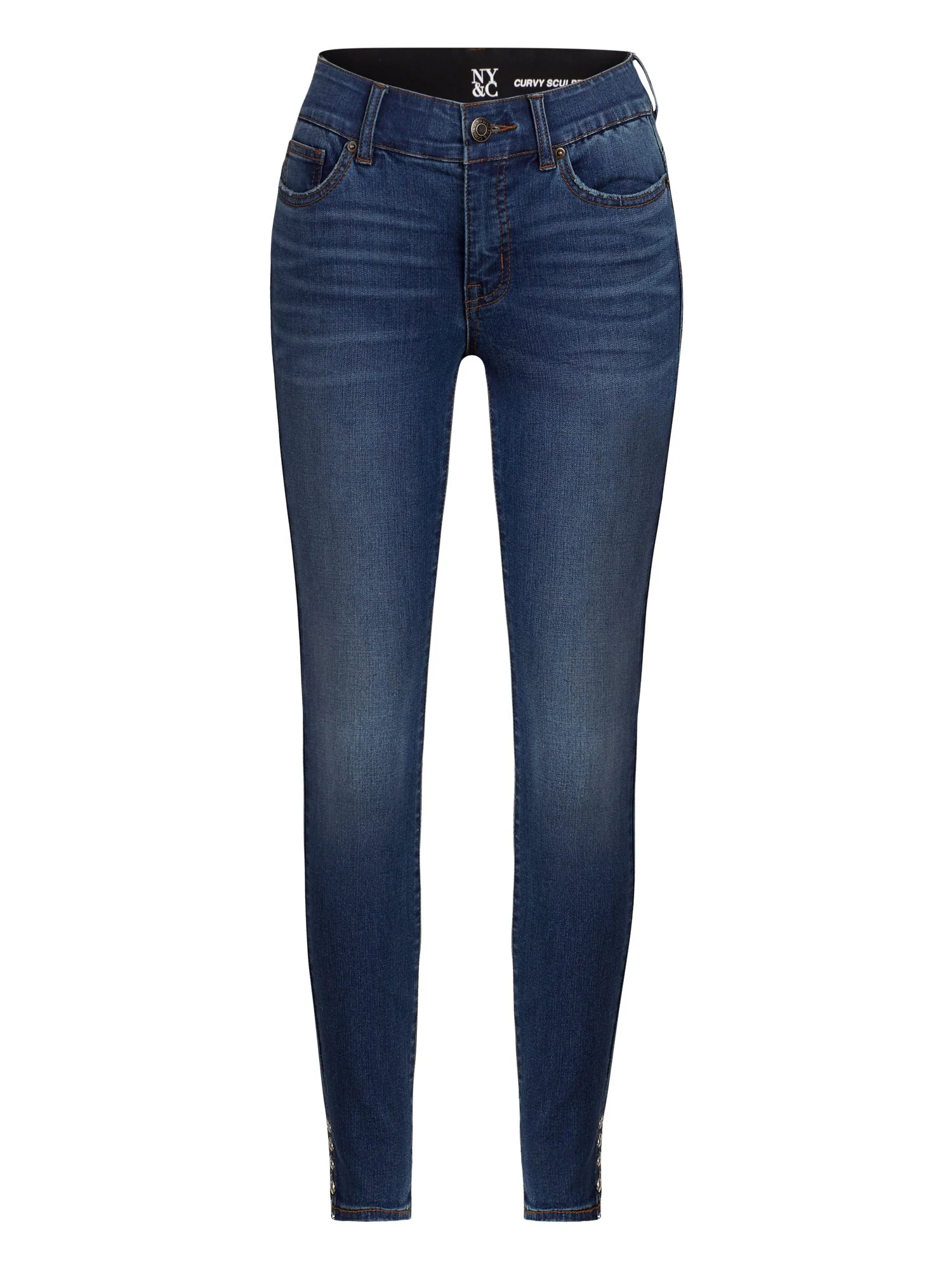 Mya Curvy High-Waisted Sculpting No Gap Super-Skinny Jeans - Image 2