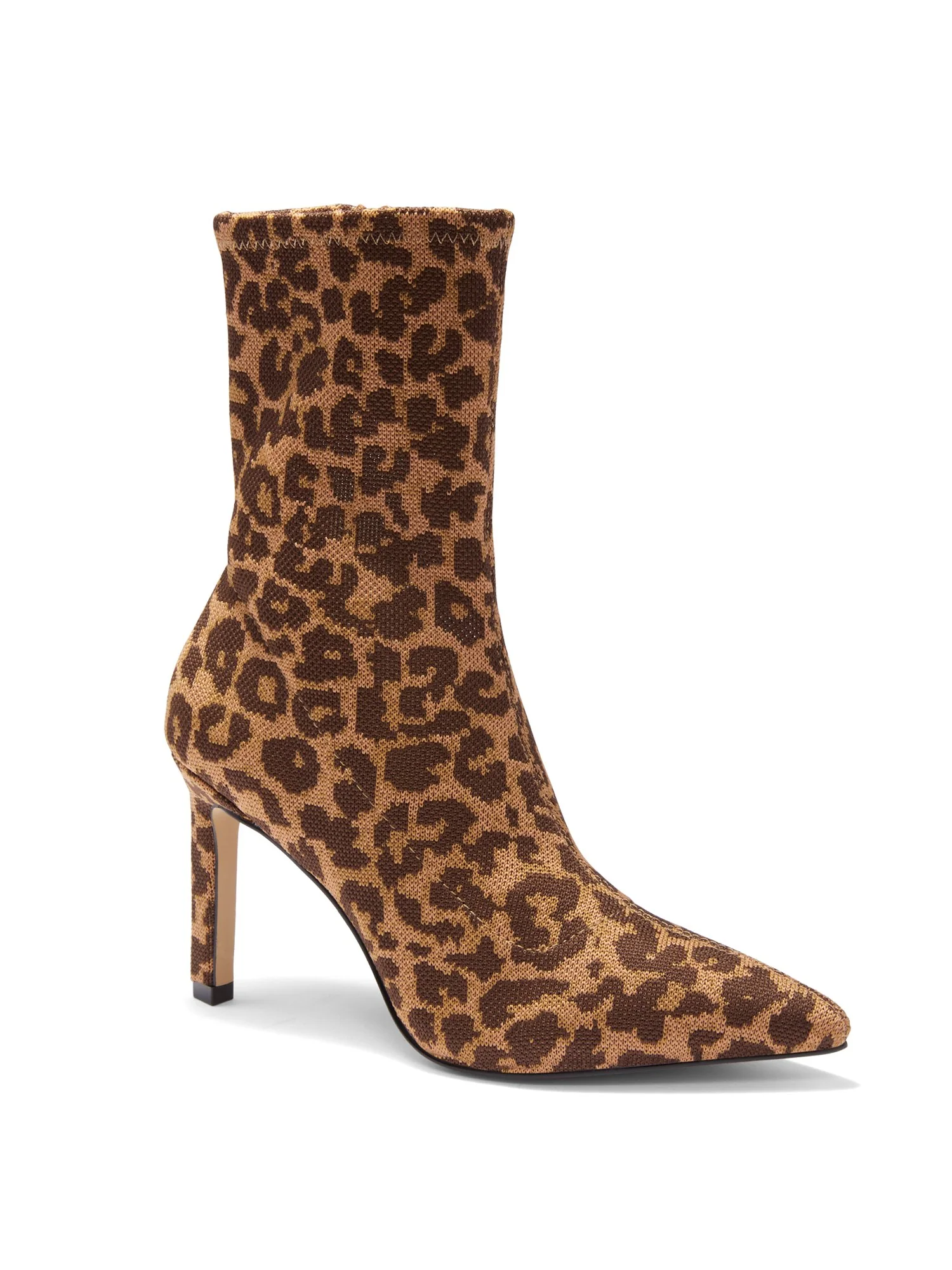 Naomi High-Heel Bootie - Leopard-Print
