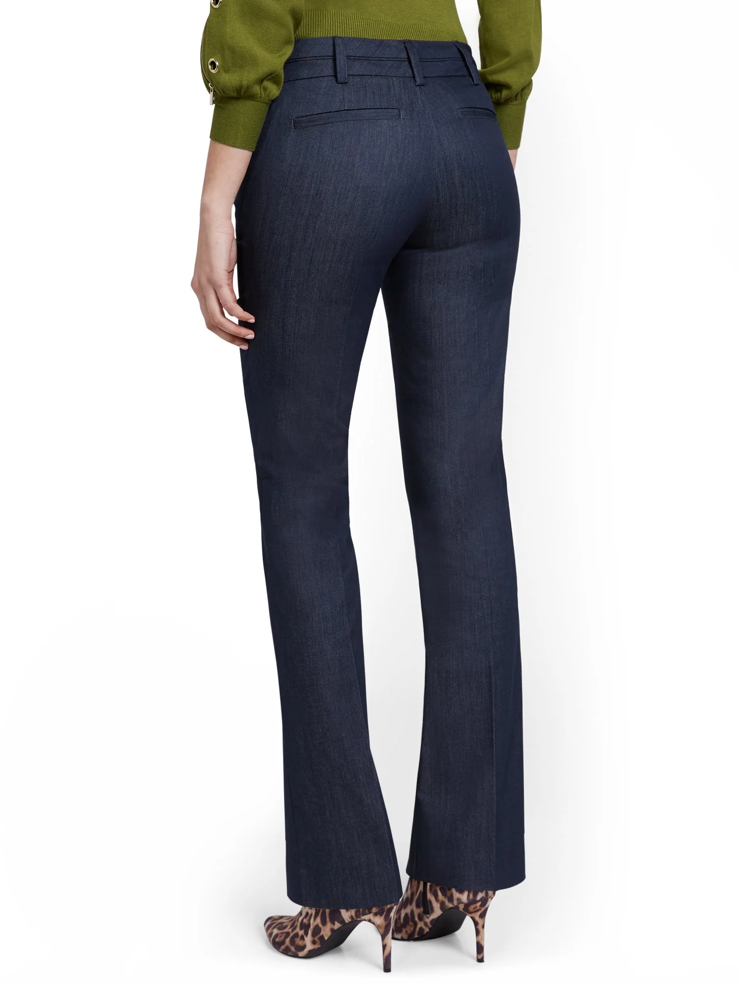 Navy Straight-Leg Pant - Image 3