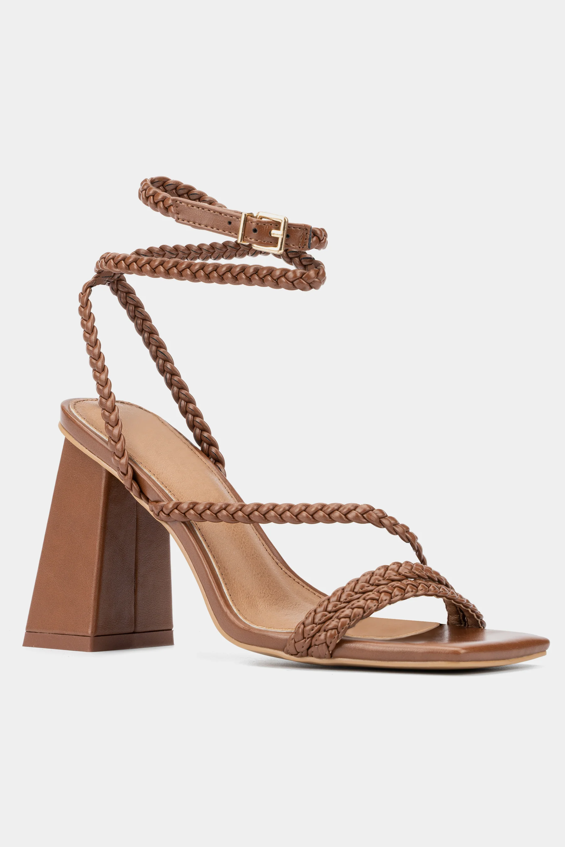 Nicolina Braided Block Heel - Image 3