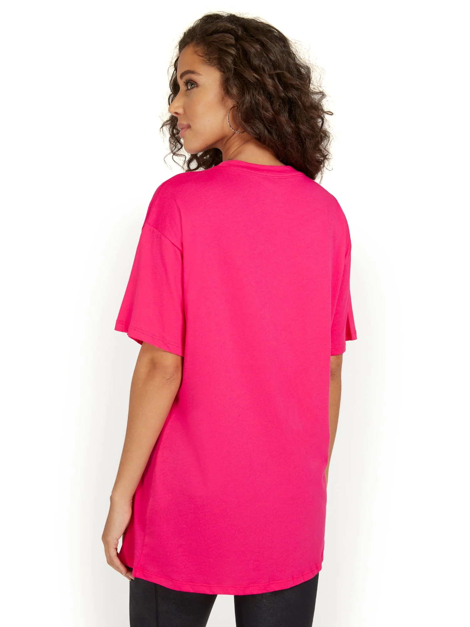 No Thanks Oversized Graphic Tee - Image 3