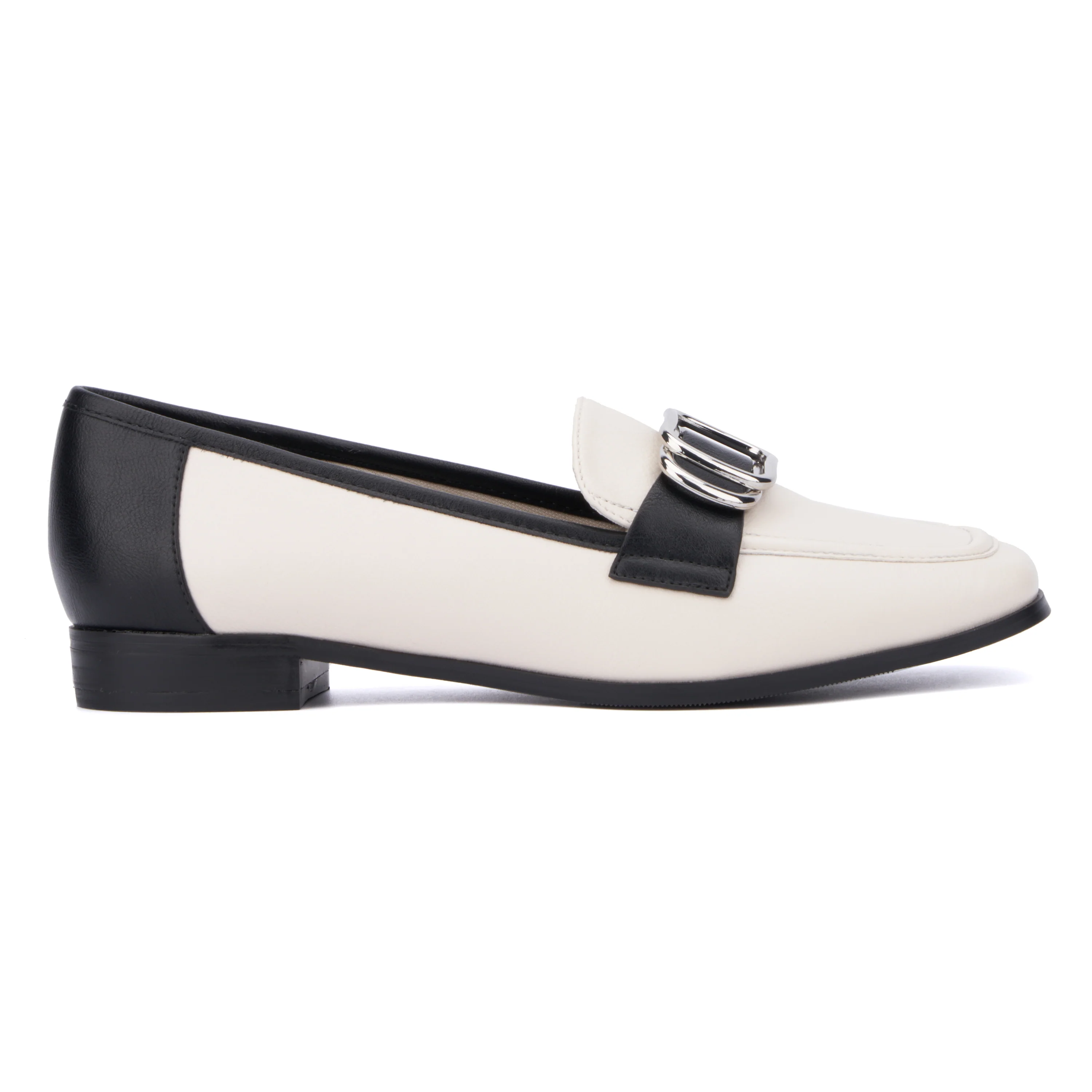 Ramira Slip-On Metal Accent Loafers - Image 7