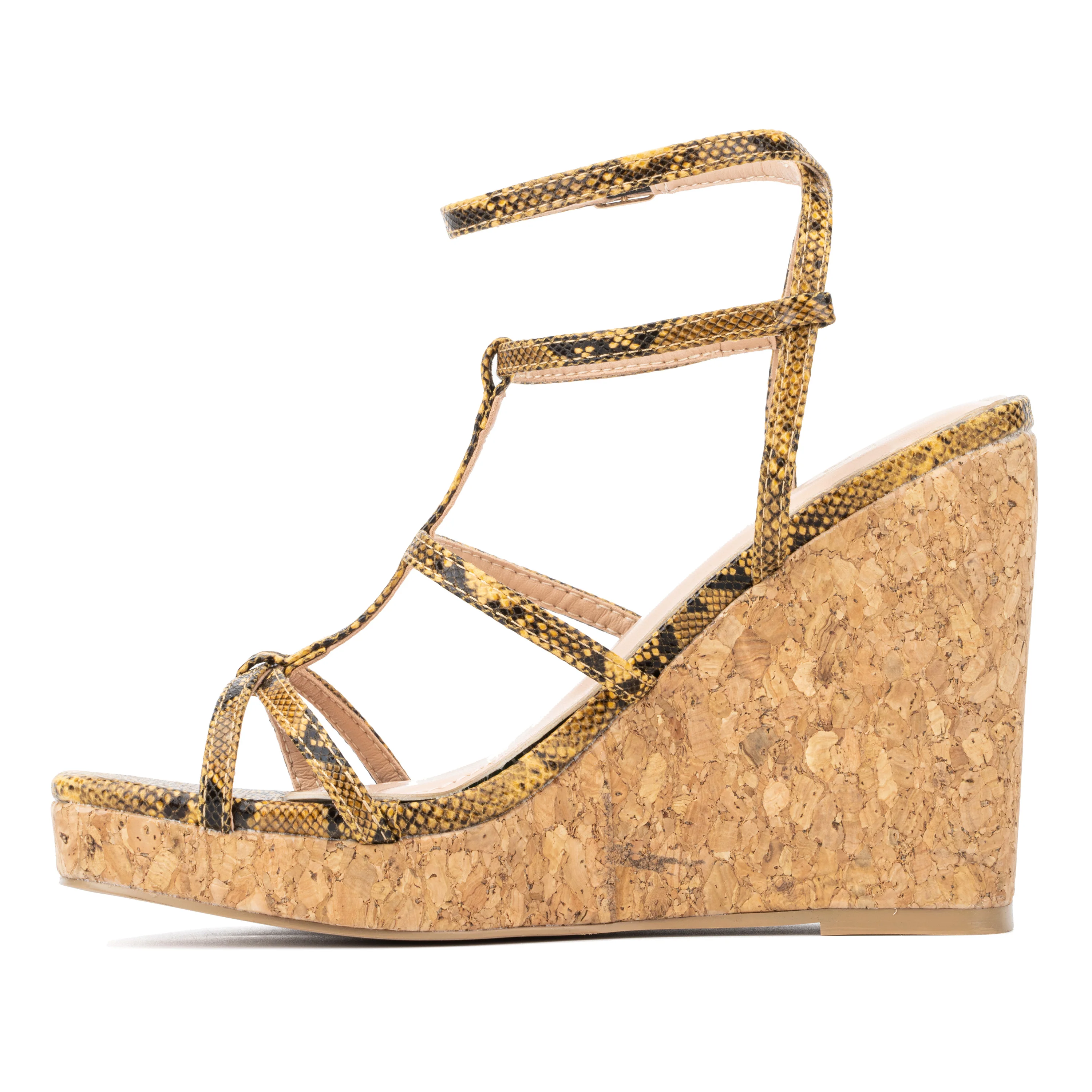 Abla Ankle Strap Wedge Heels - Image 20