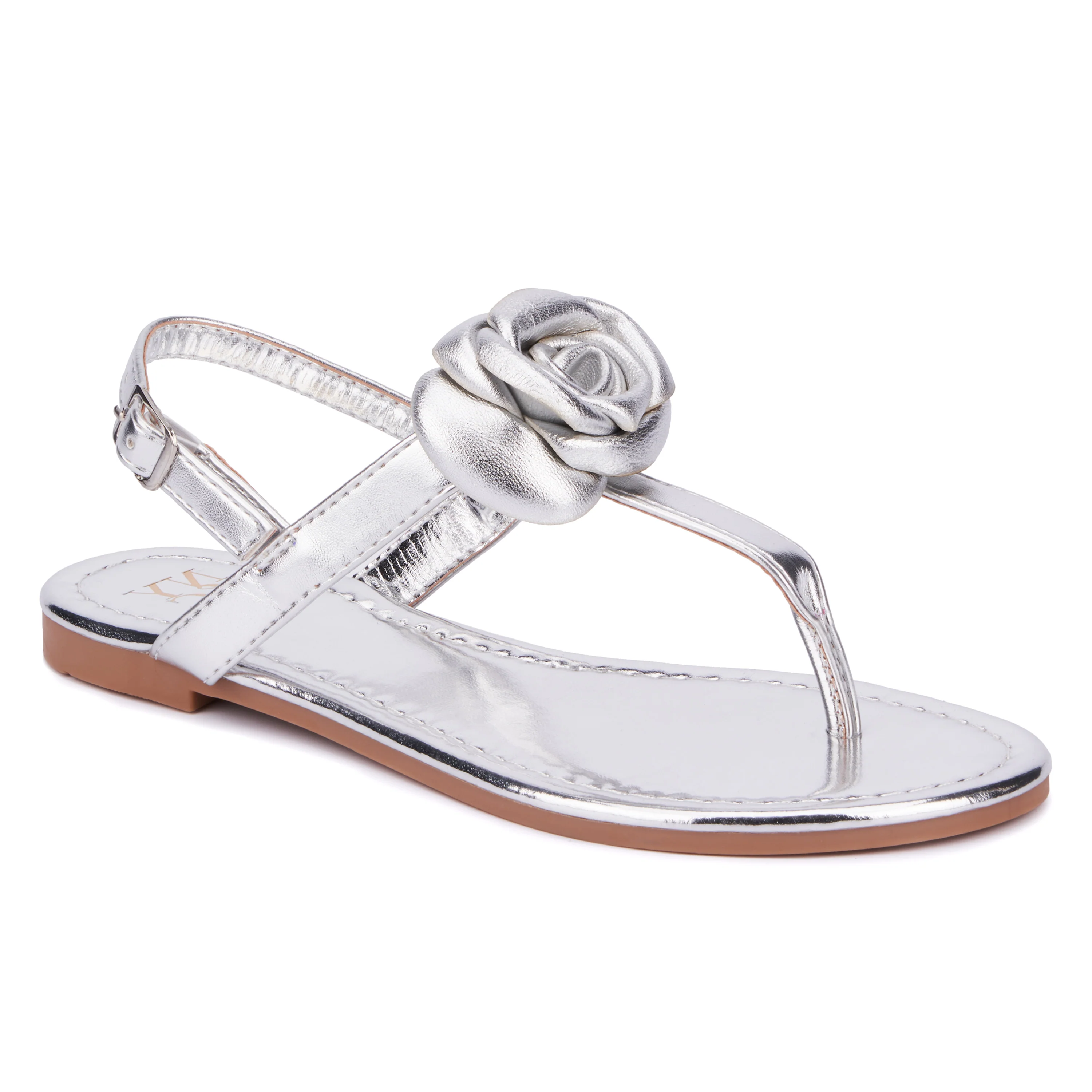 Rosette T-Strap Flats - Image 9