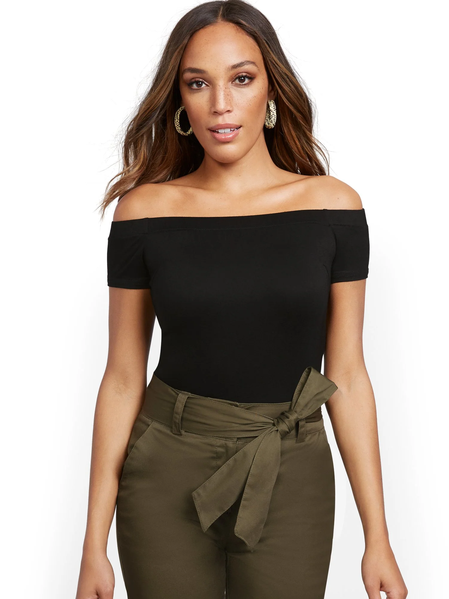 Off-The-Shoulder Bodysuit