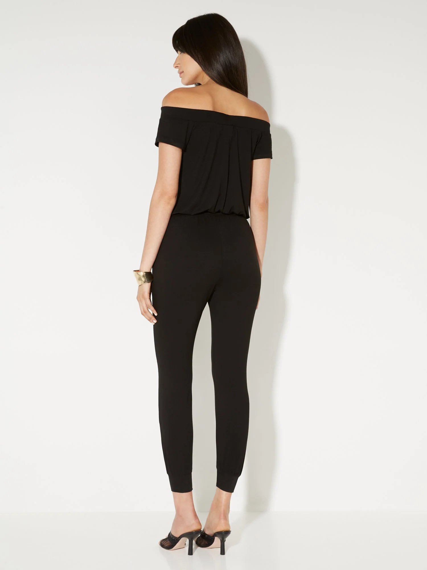 Off-The-Shoulder Jumpsuit - NY&C Style System - Image 3