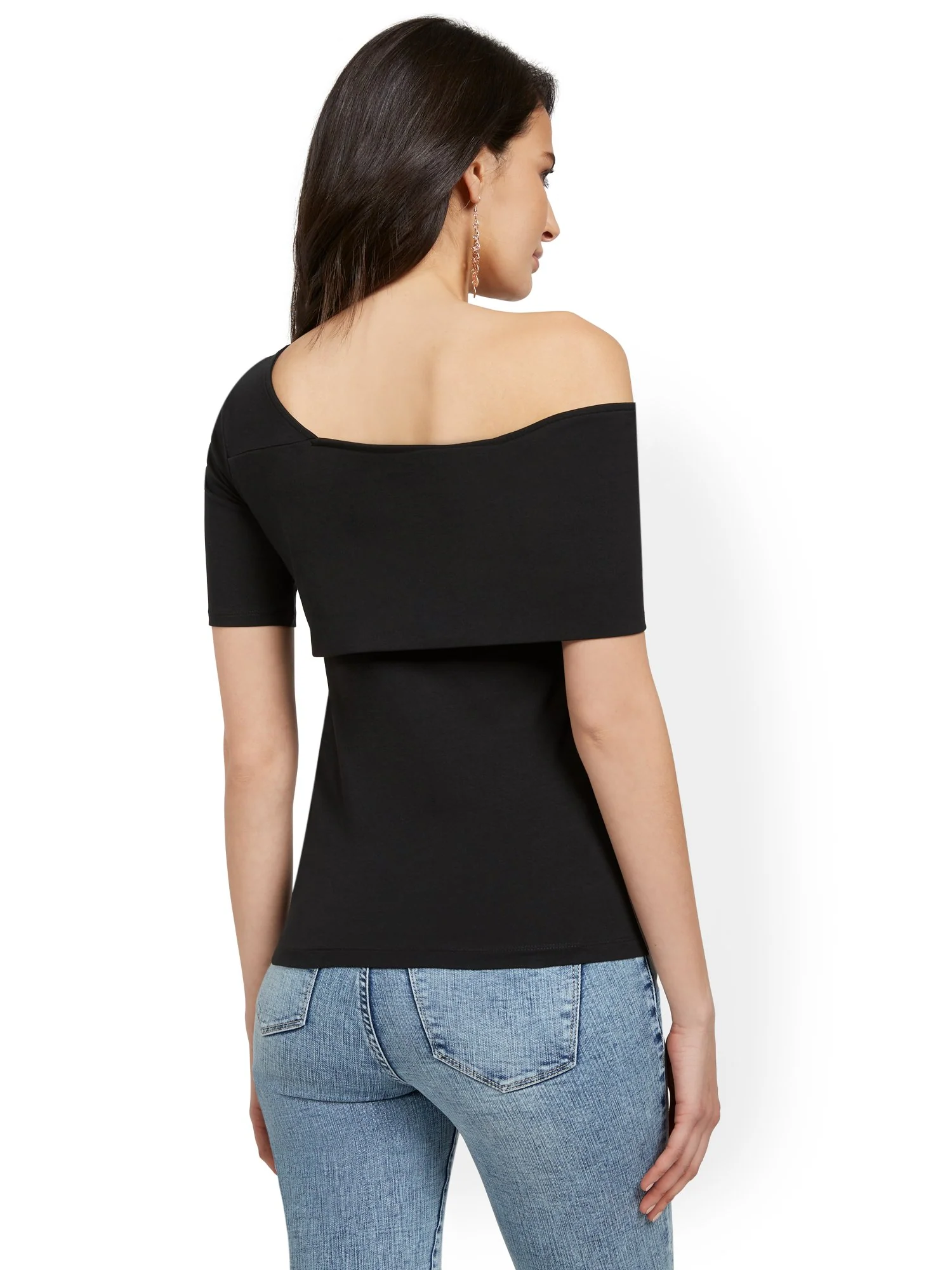 One-Shoulder City Tee - Image 3
