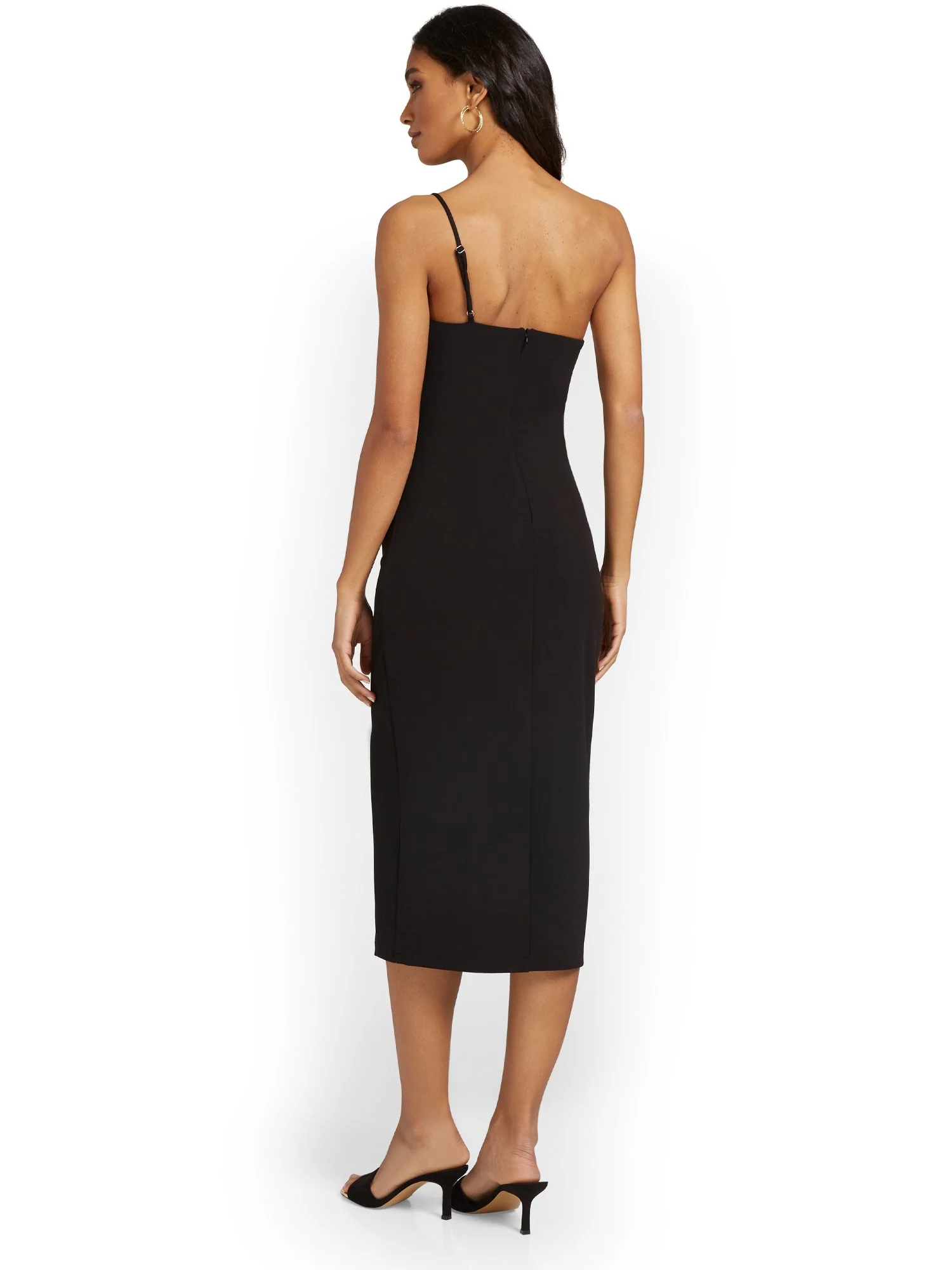 Lena One-Shoulder Sheath Dress - Brands We Love - Image 3