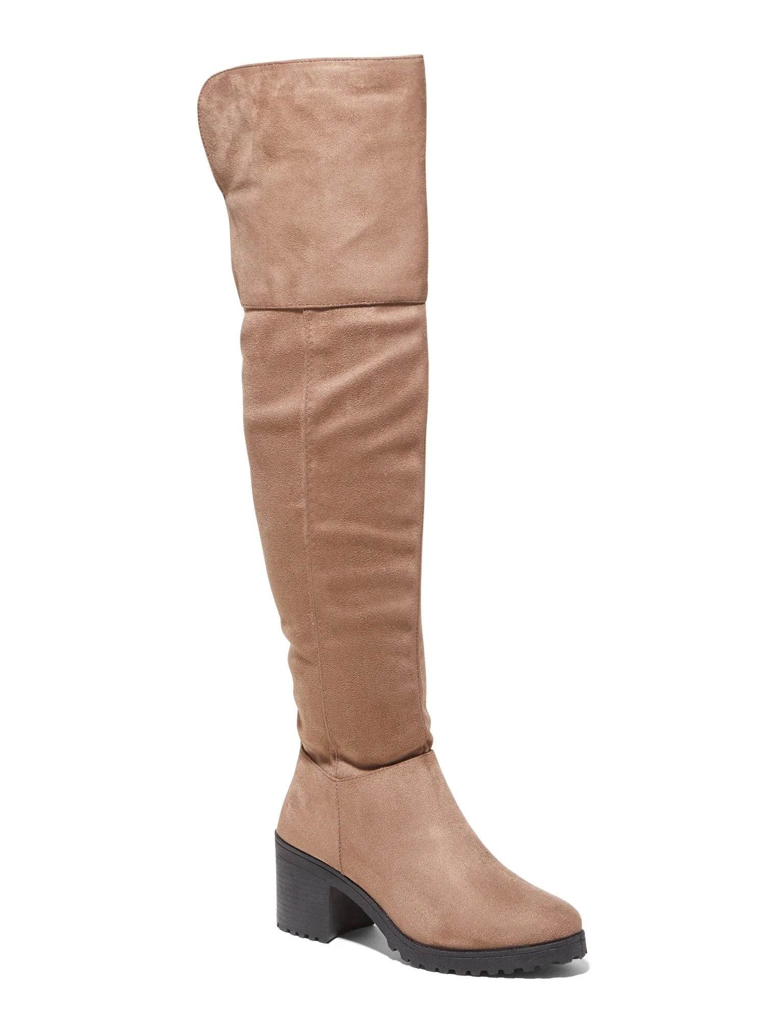 Over-the-Knee Faux-Suede Boot - Image 4