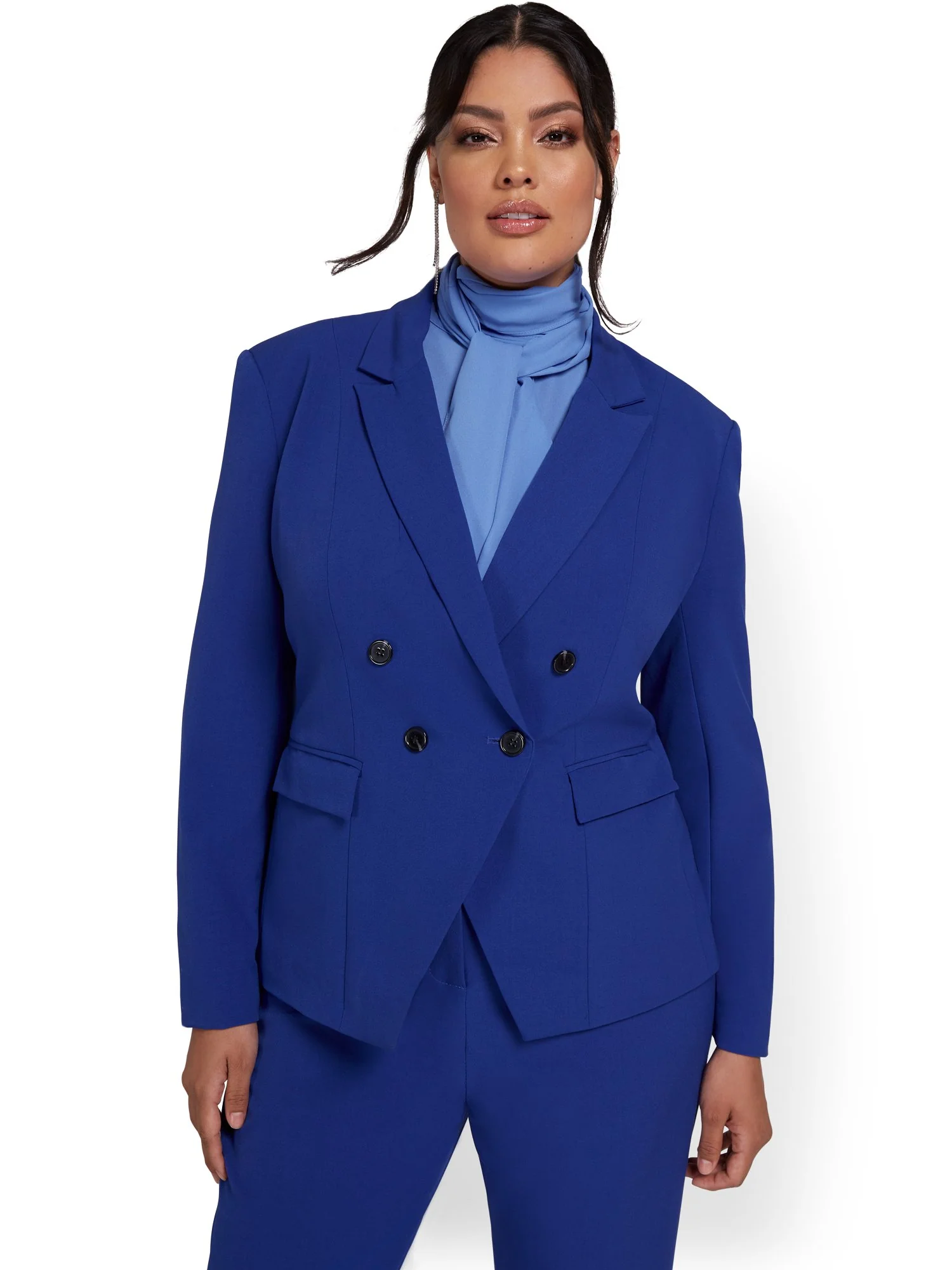 Oversized Double-Breasted Jacket - Image 2