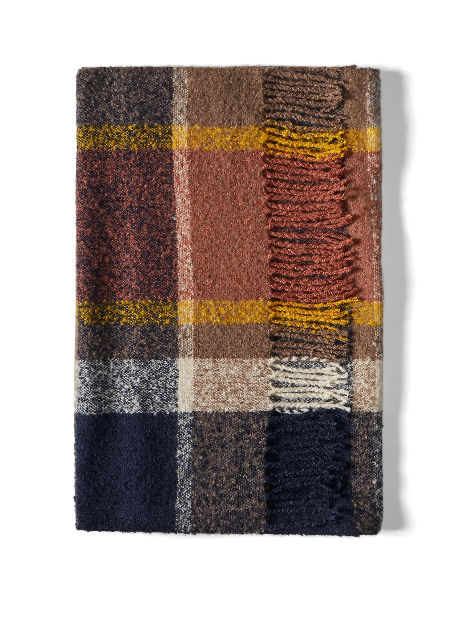 Oversized Plaid Scarf