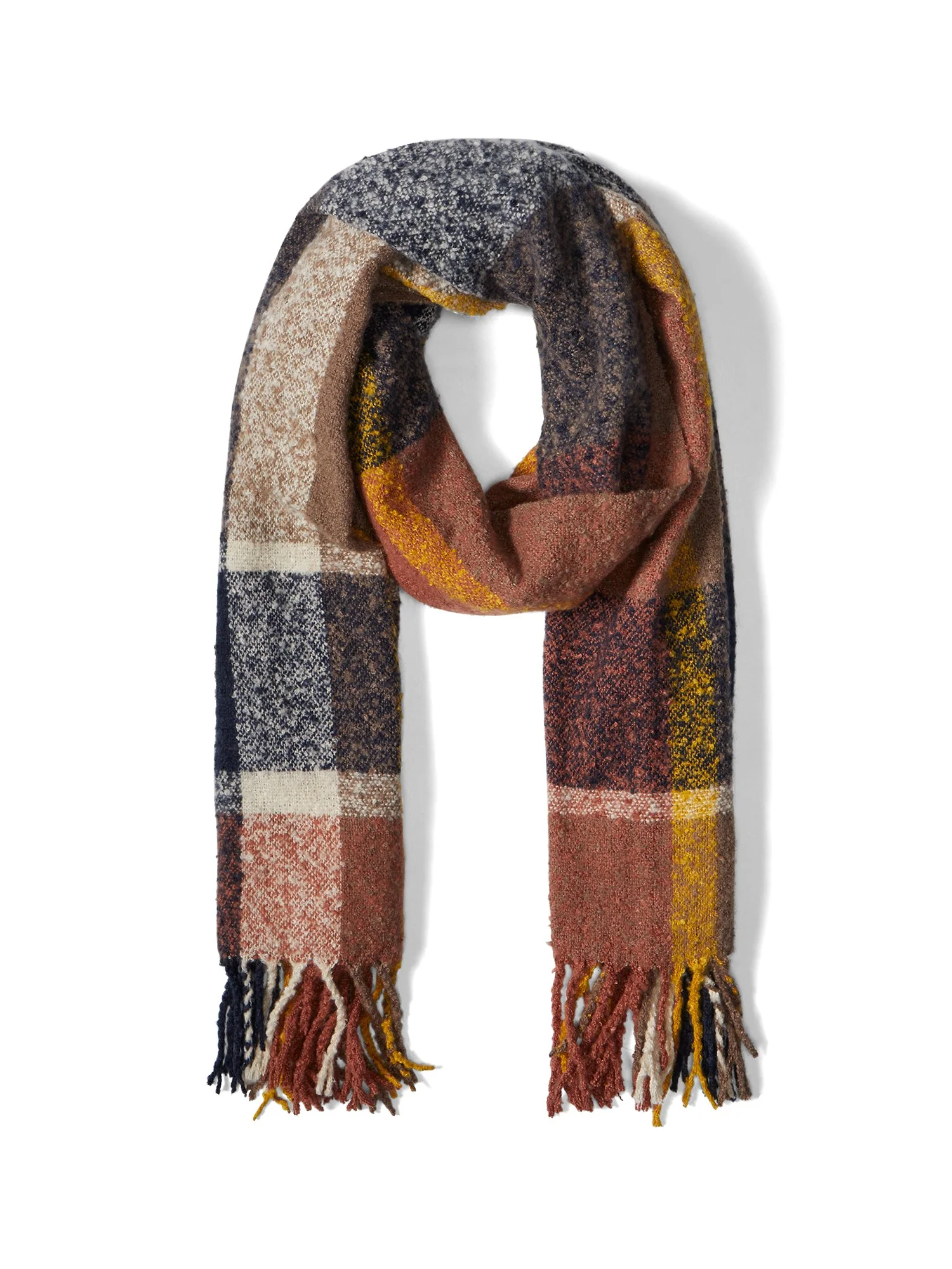 Oversized Plaid Scarf - Image 2