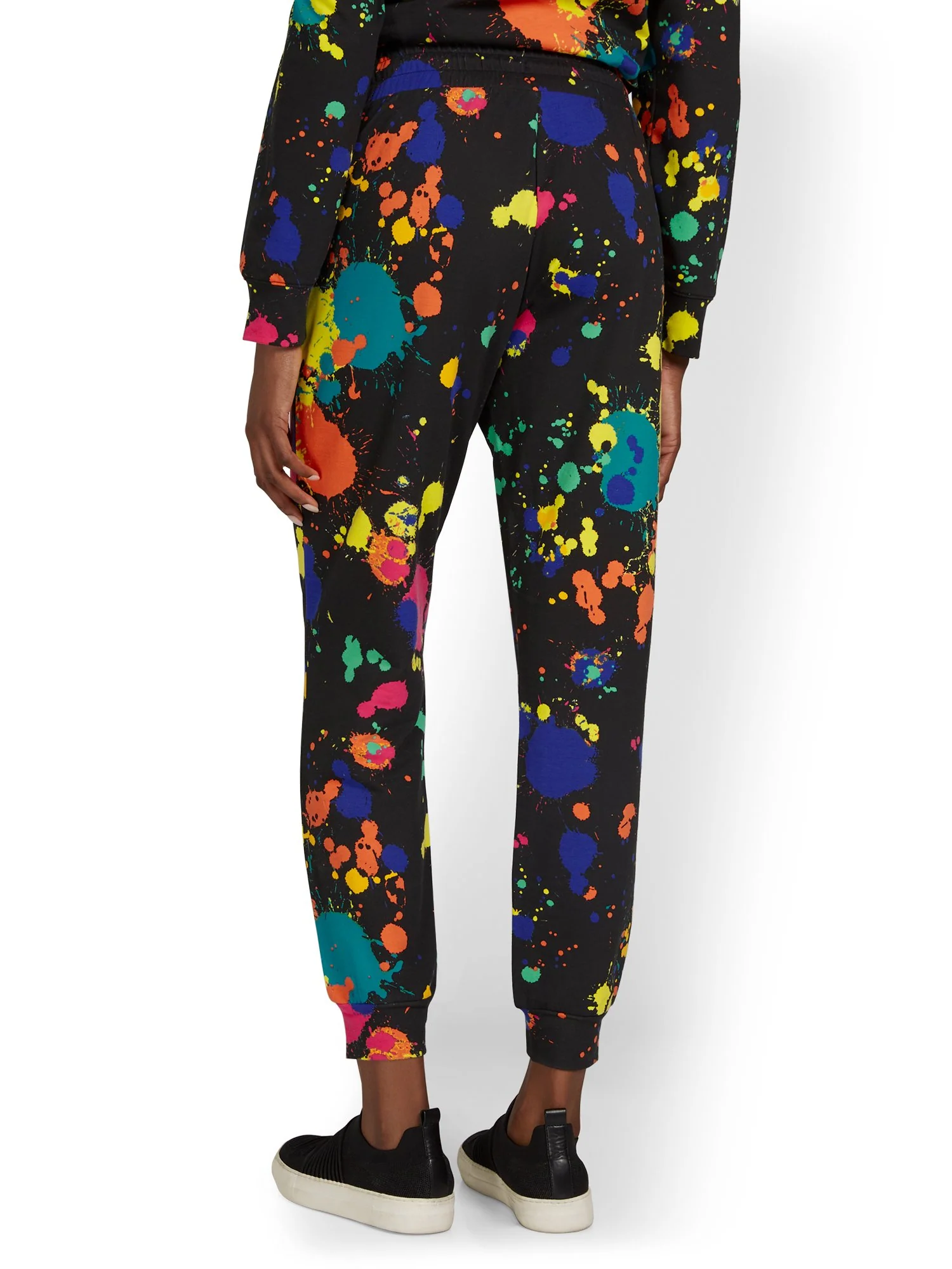Paint-Splatter French Terry Jogger Pant - Image 3