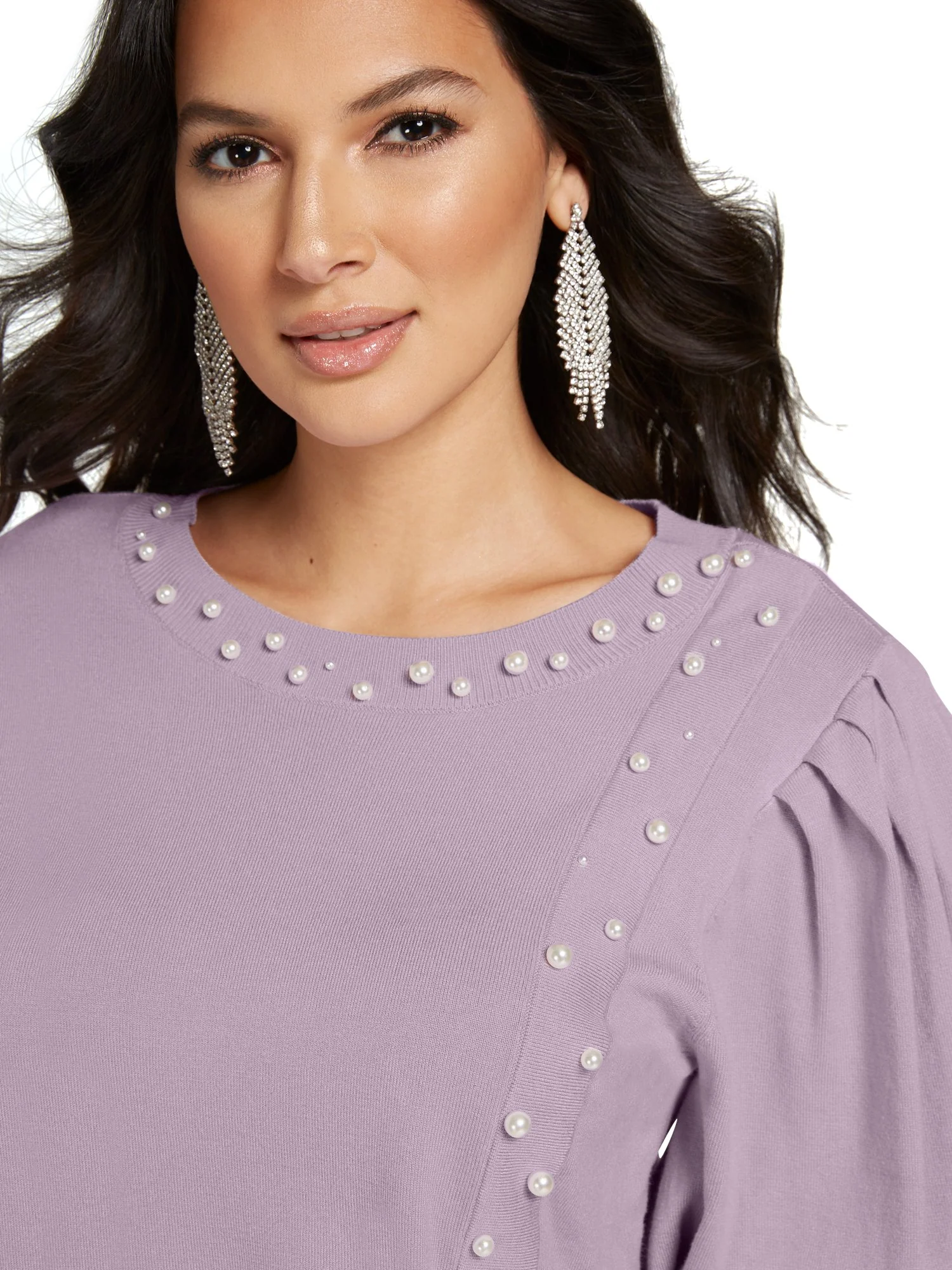 Pearl-Trim Sweater - Image 7