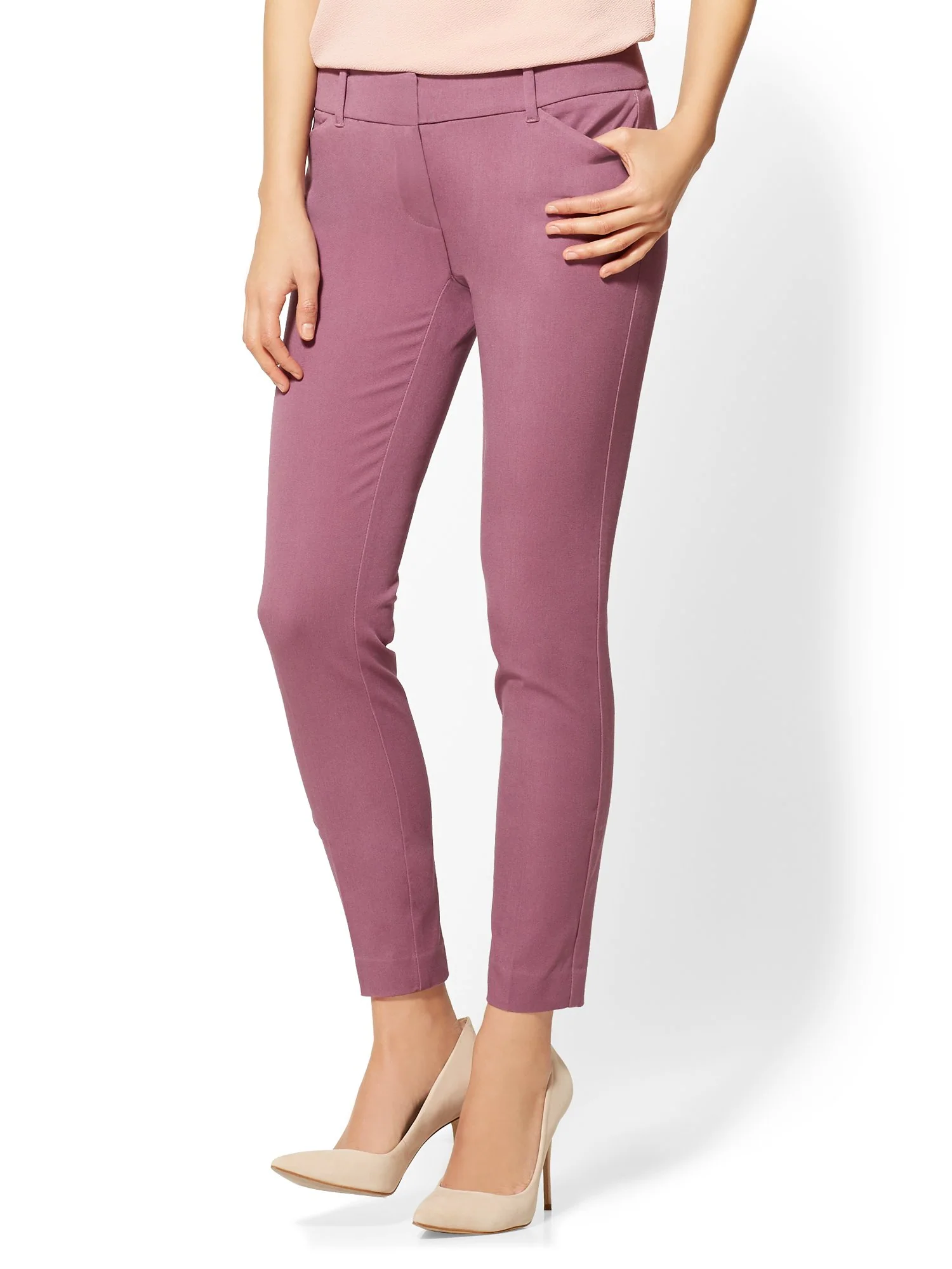 Petite Audrey Ankle Pant - Solid - Image 18