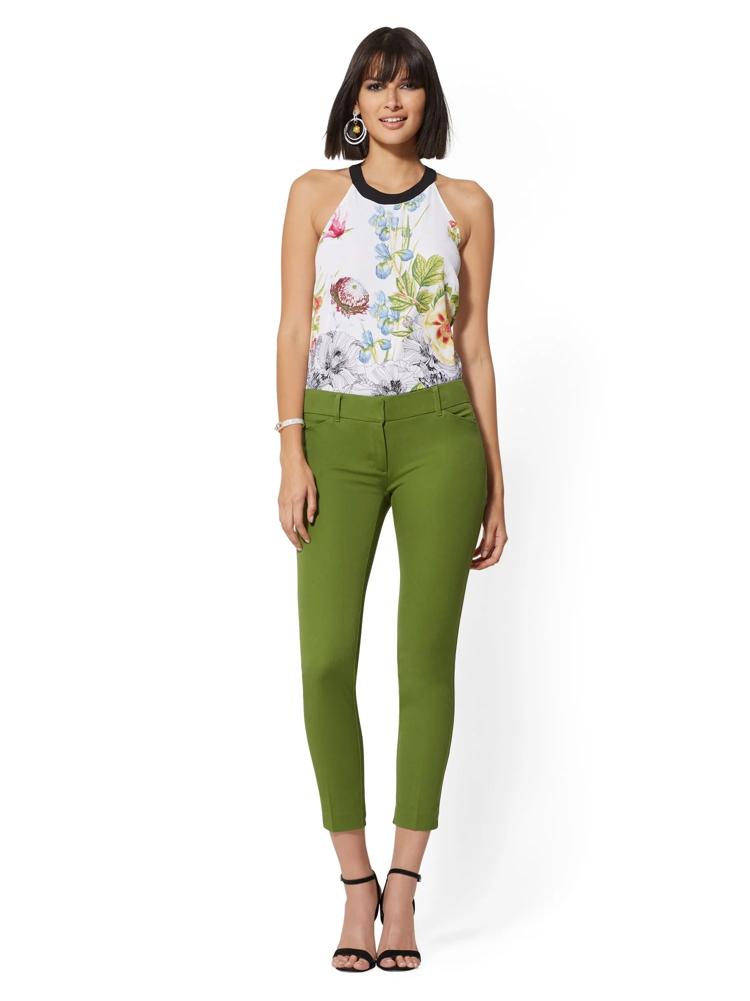 Petite Audrey Ankle Pant - Solid - Image 33