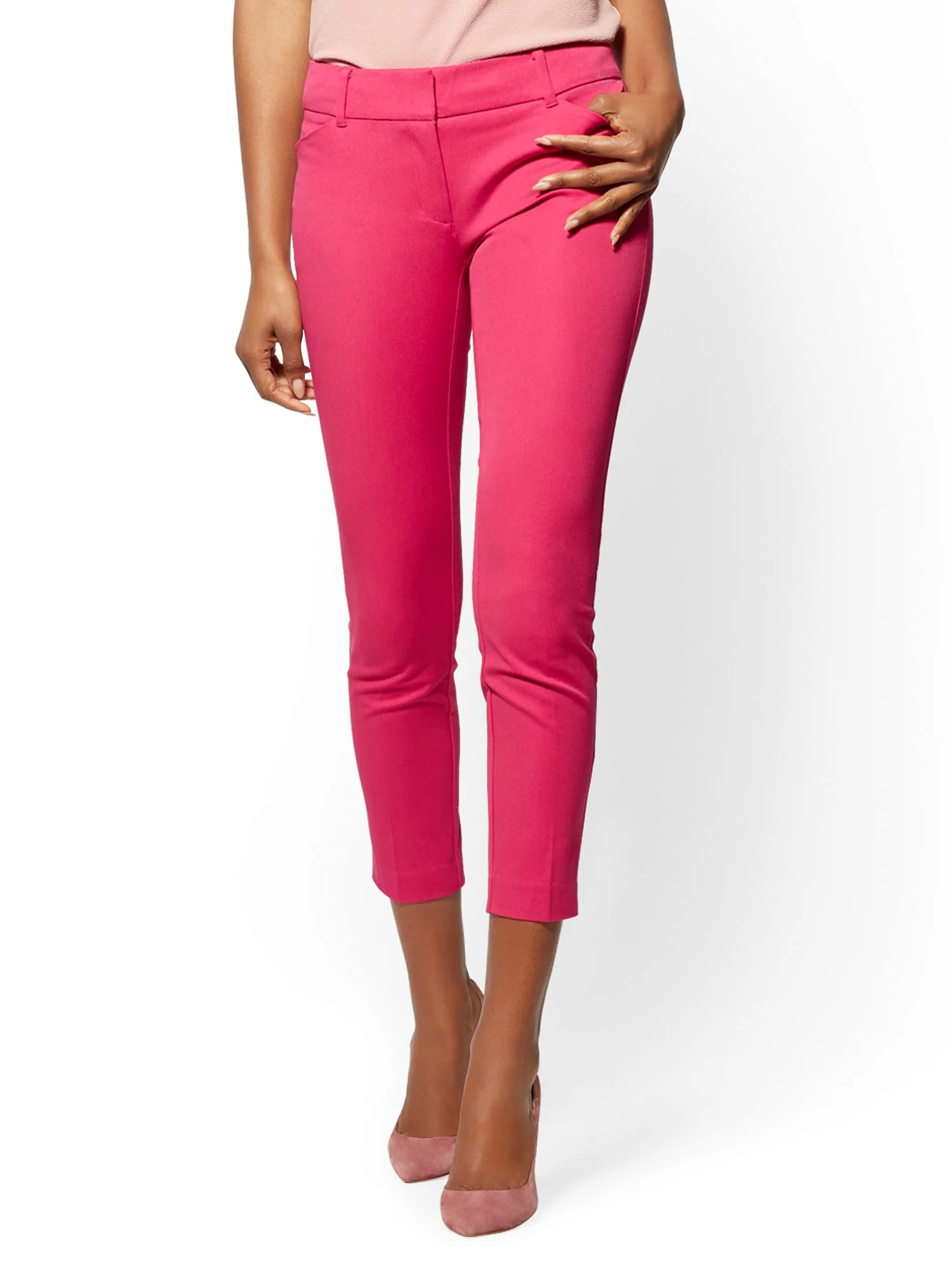 Petite Audrey Ankle Pant - Solid - Image 36