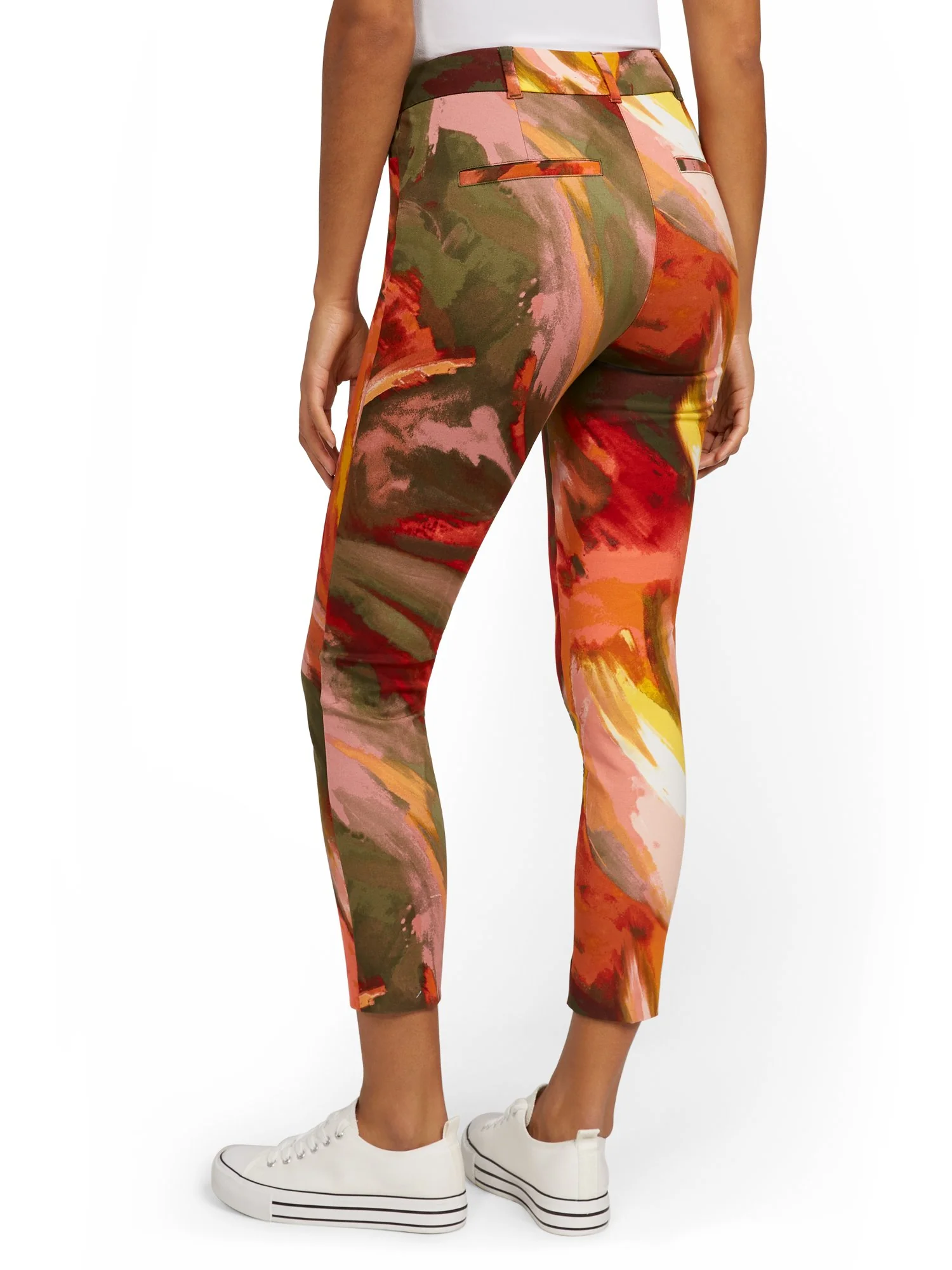 Petite Audrey High-Waisted Ankle Pant - Hazy - Image 3