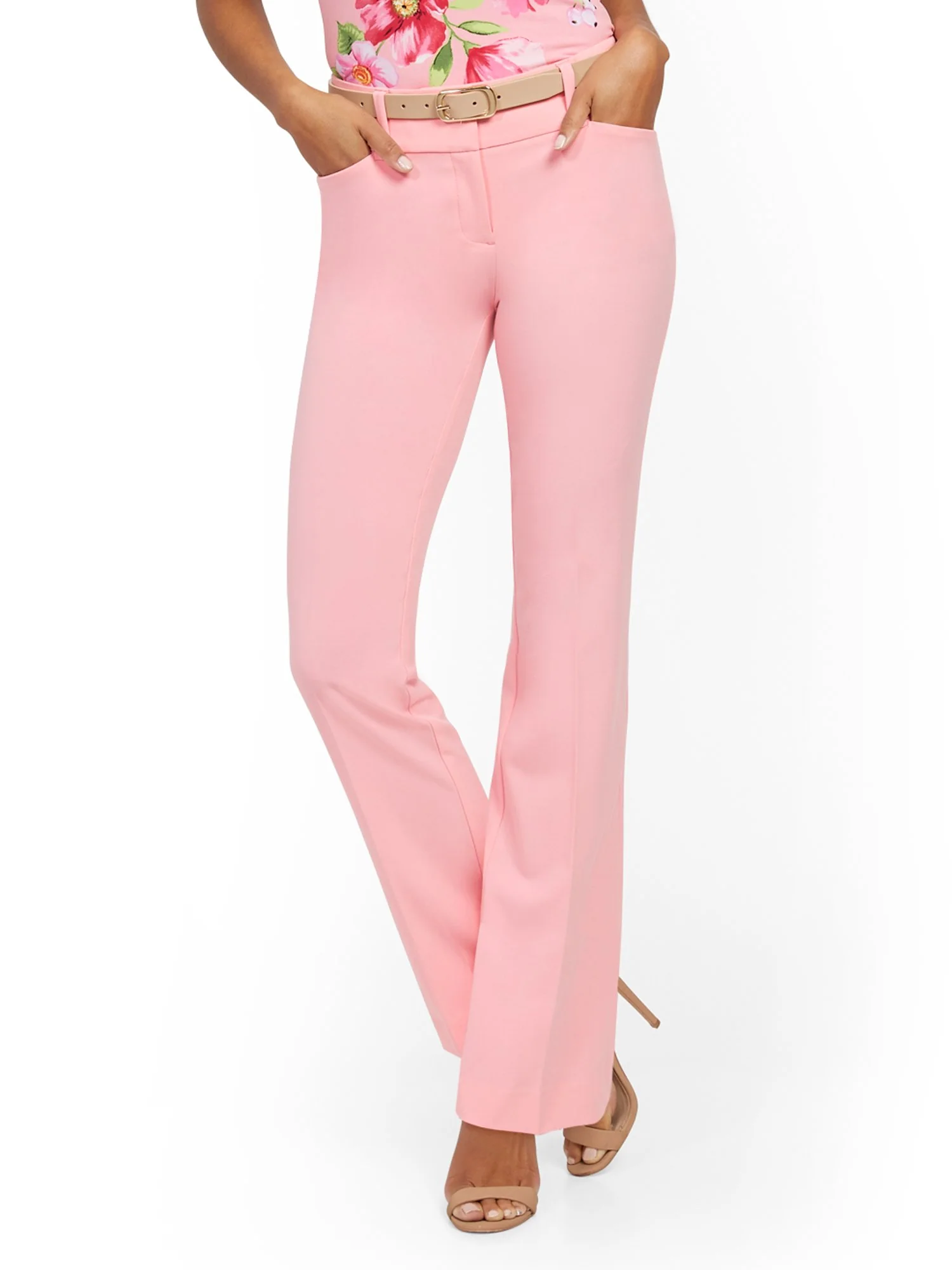 Petite Barely Bootcut Pant - Mid Rise - Essential Stretch - 7th Avenue - Image 10