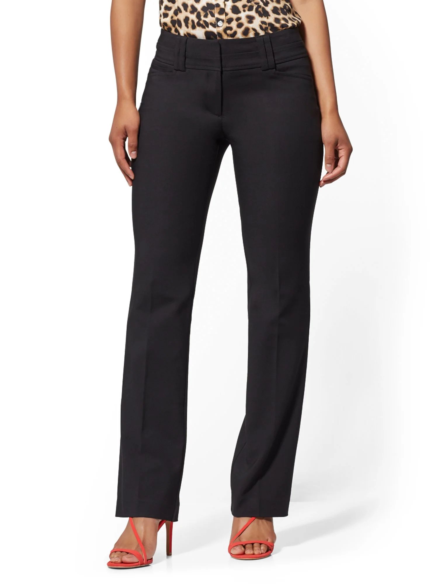 Petite Barely Bootcut Pant - Modern - All-Season Stretch - 7th Avenue