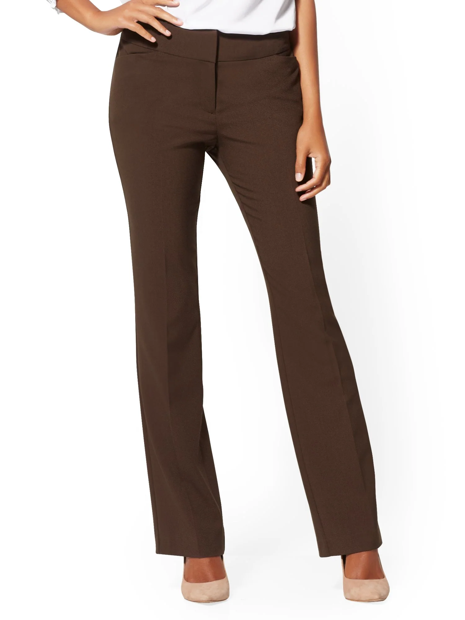 Petite Barely Bootcut Pant - Modern - All-Season Stretch - 7th Avenue - Image 2