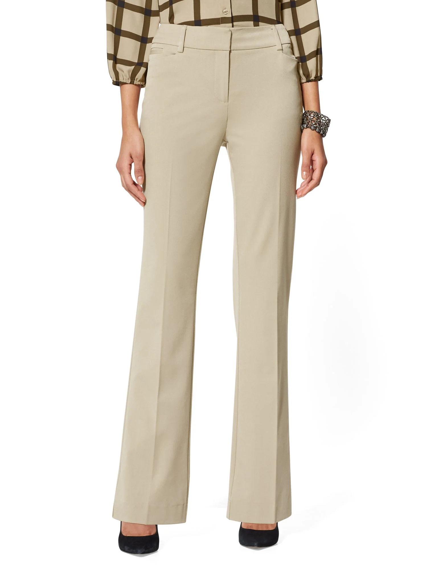 Petite Bootcut Pant - Mid Rise - SuperStretch - 7th Avenue - Image 11