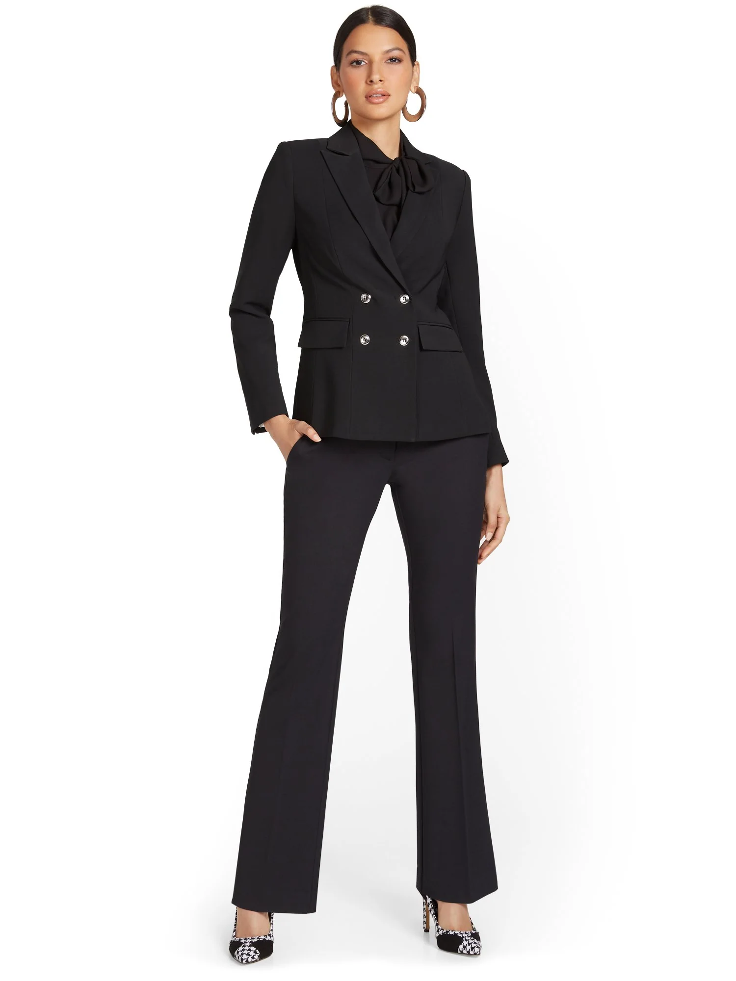 Petite Bootcut Pant - Premium Stretch - Image 5